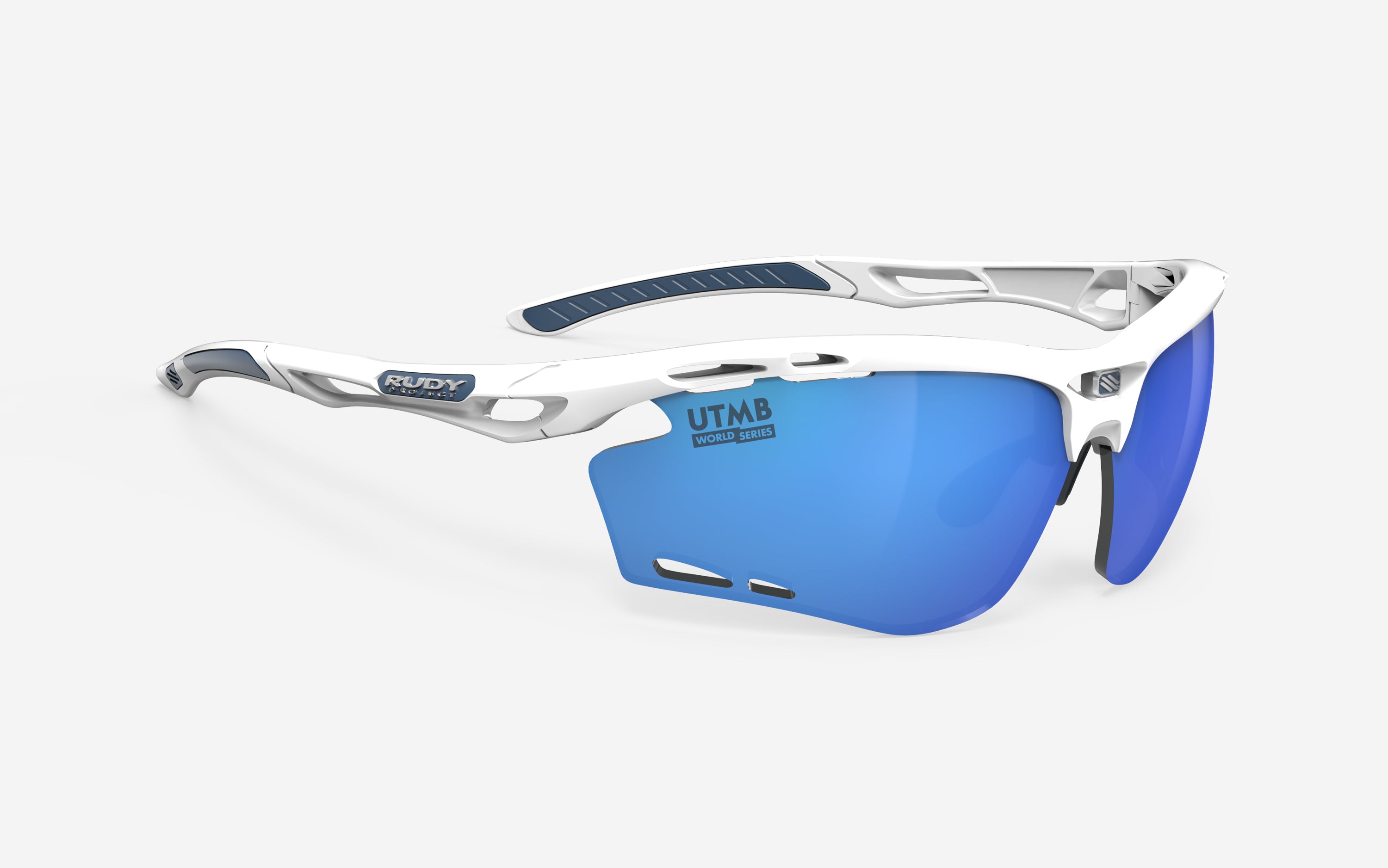 Propulse UTMB Blanco Mate - ML Azul