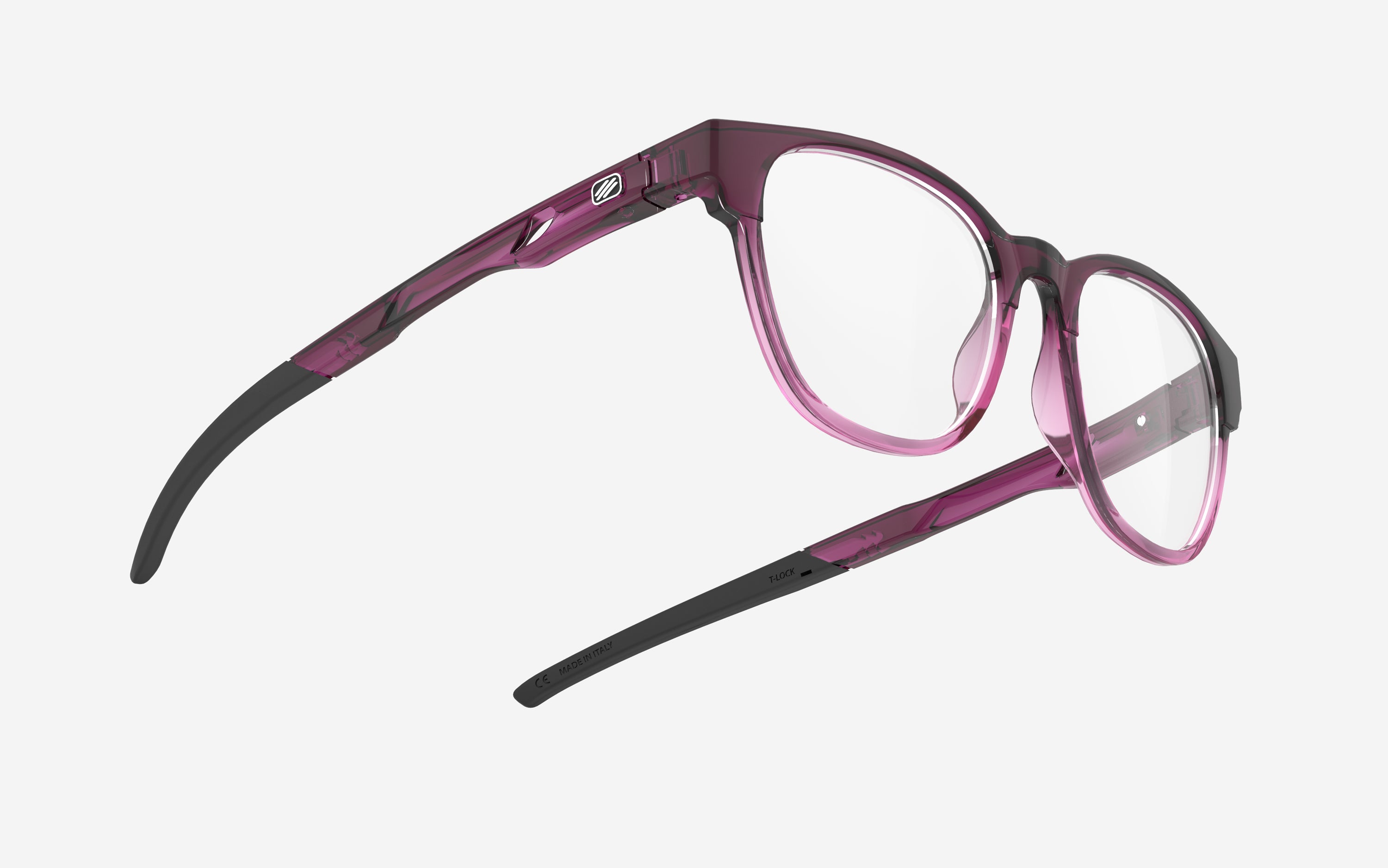 Iridis 65 Crystal Burgundy/Lilac G. - Demo Lens