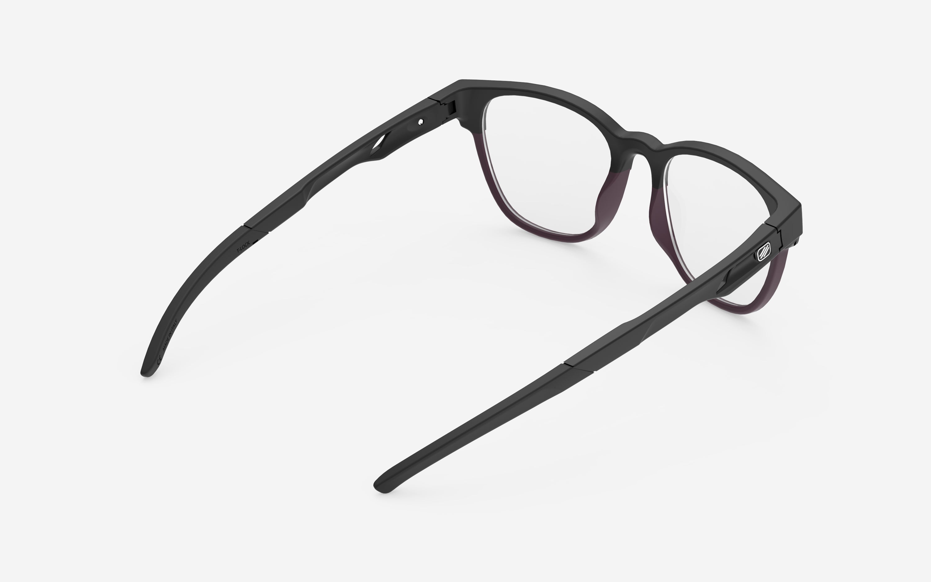 Iridis 65 Black/Cabernet Matte - Demo Lens