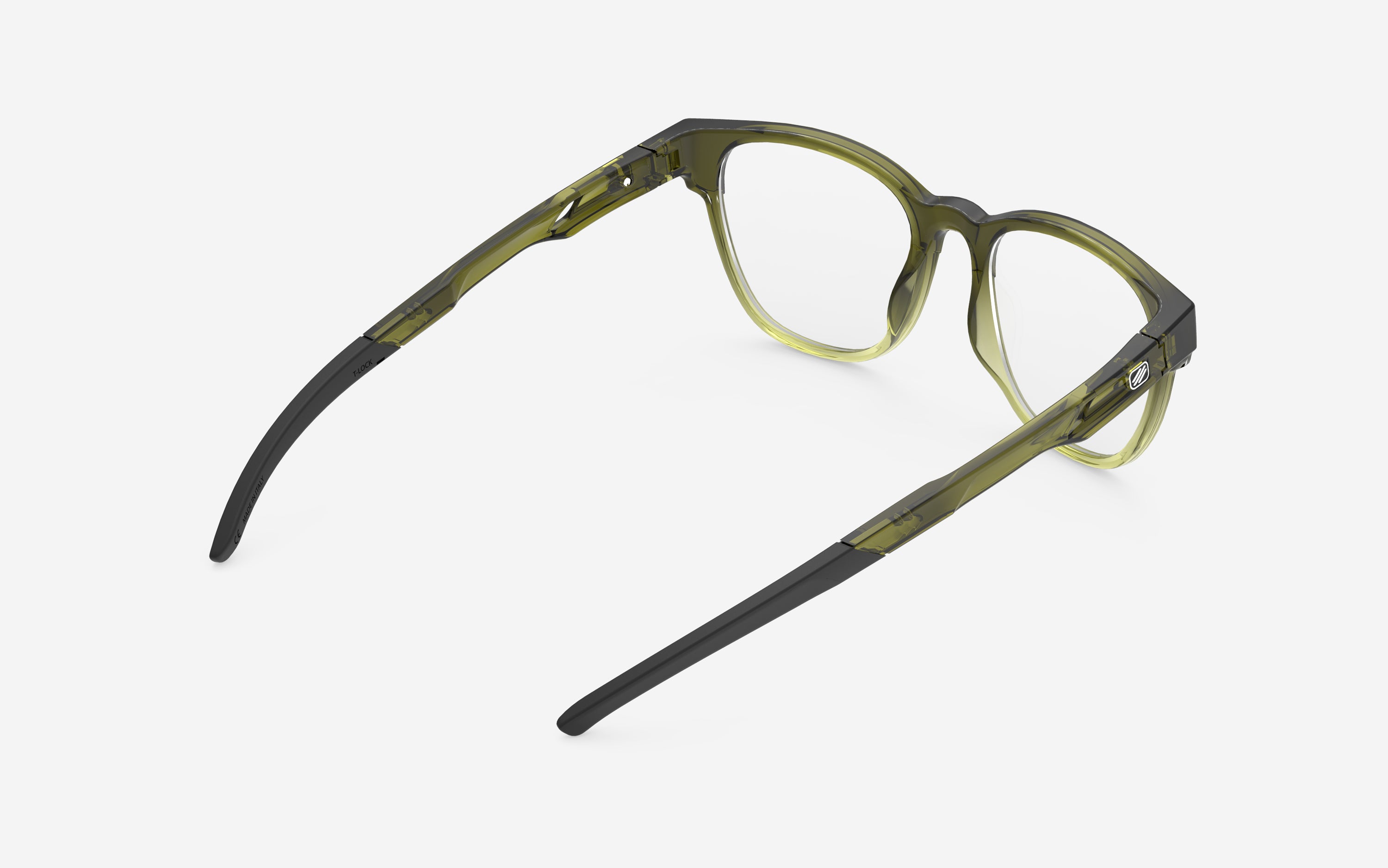 Iridis 65 Crystal Olive/Apple Gloss - Demo Lens