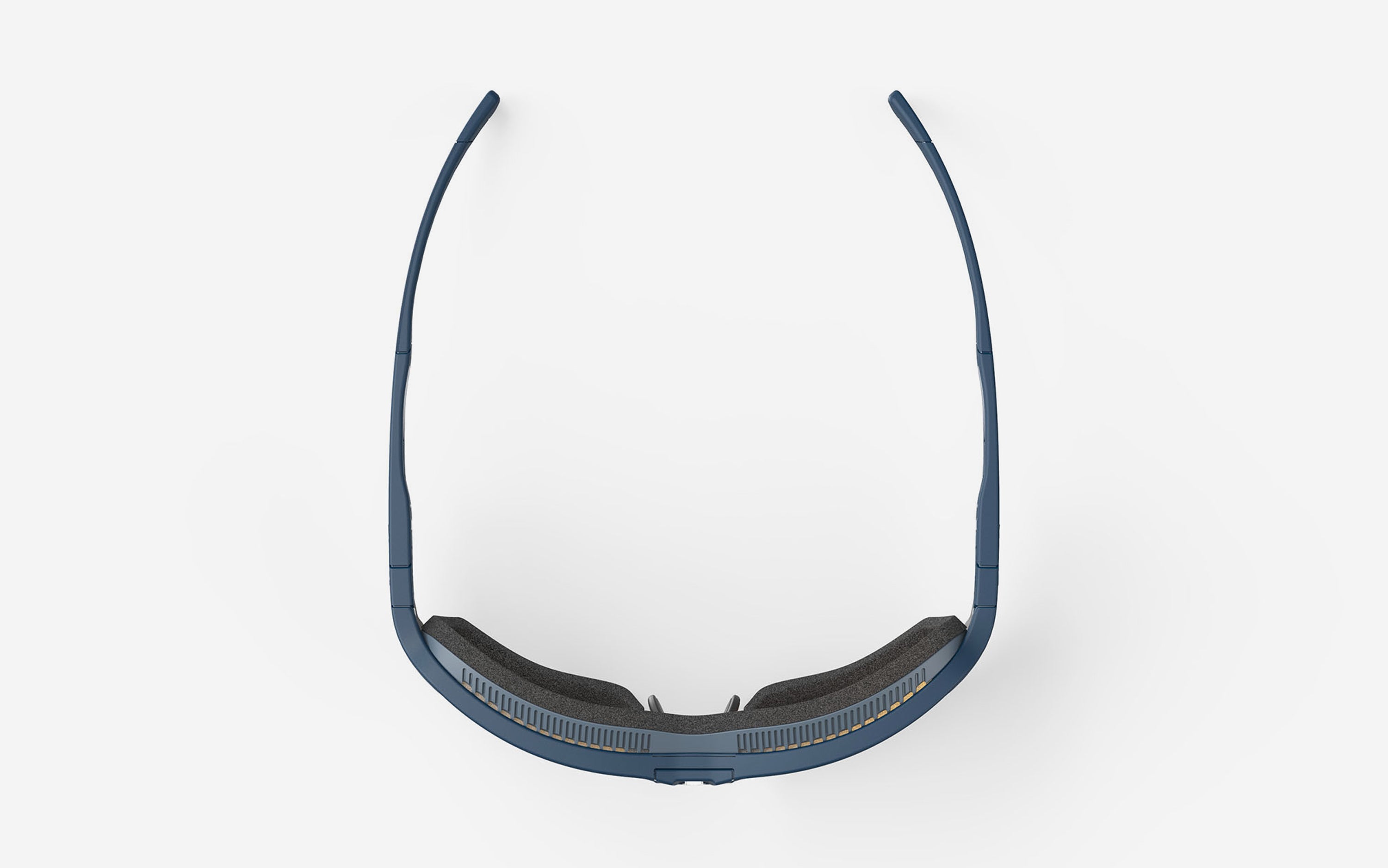 Agent Q Blue Navy Matte - ML Orange