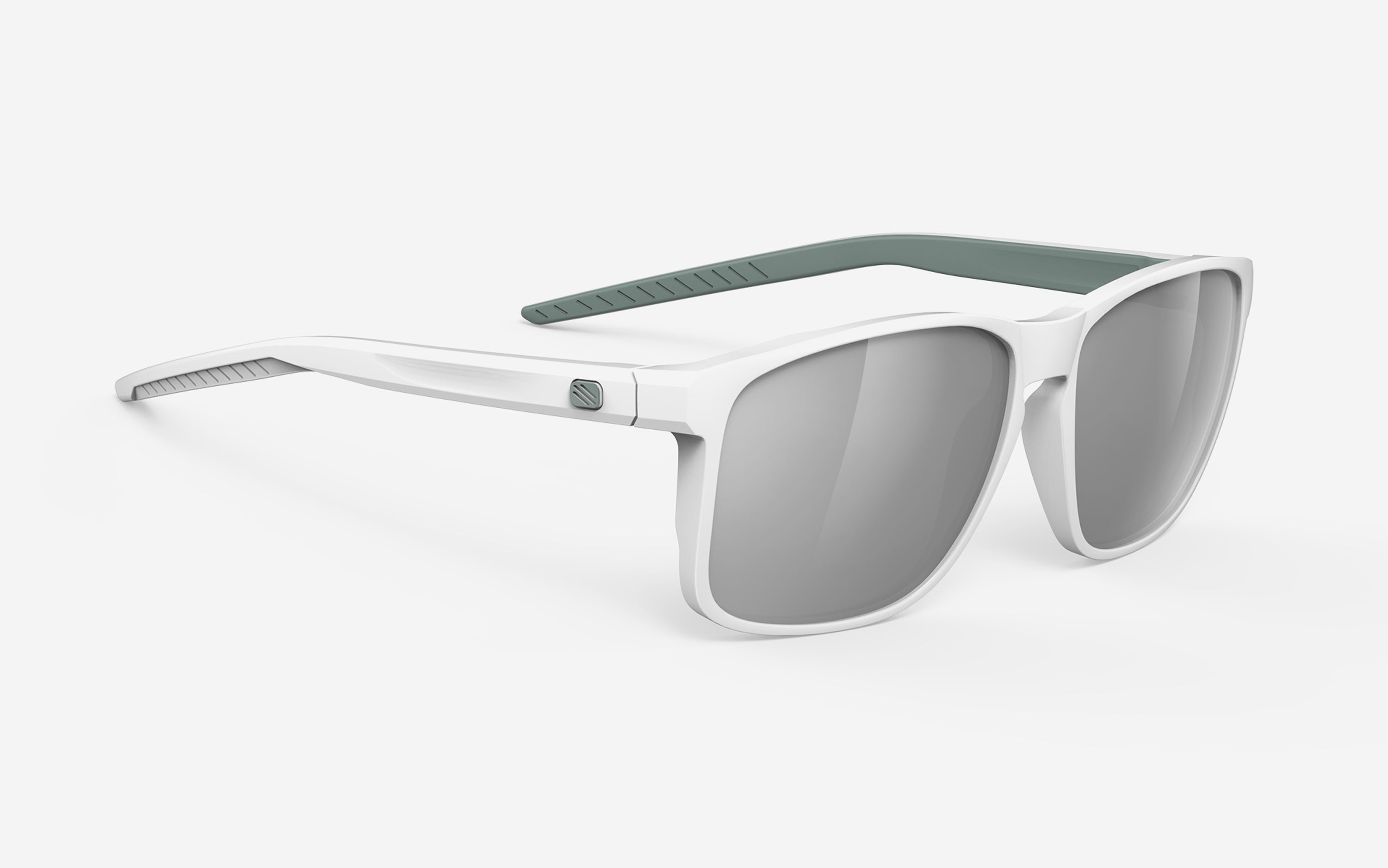 Overlap White Matte/Green Sage Matte - Laser Black