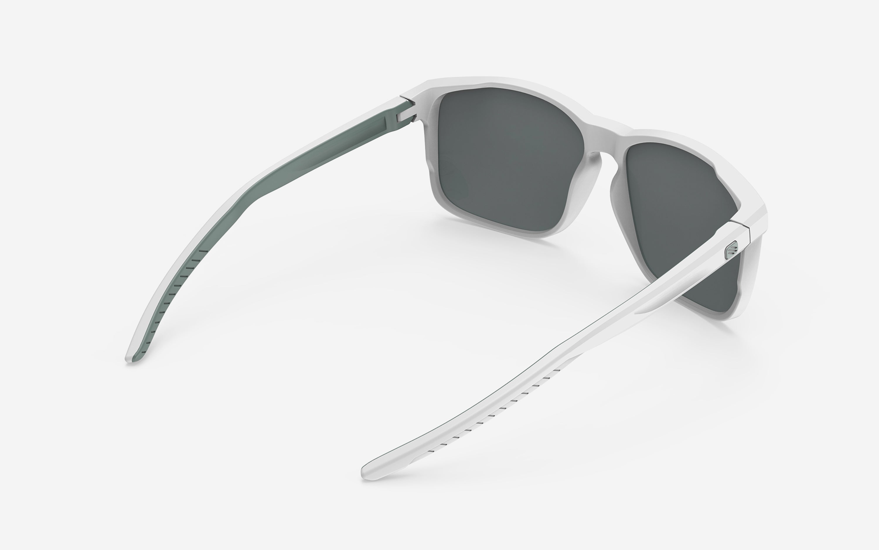 Overlap White Matte/Green Sage Matte - Laser Black