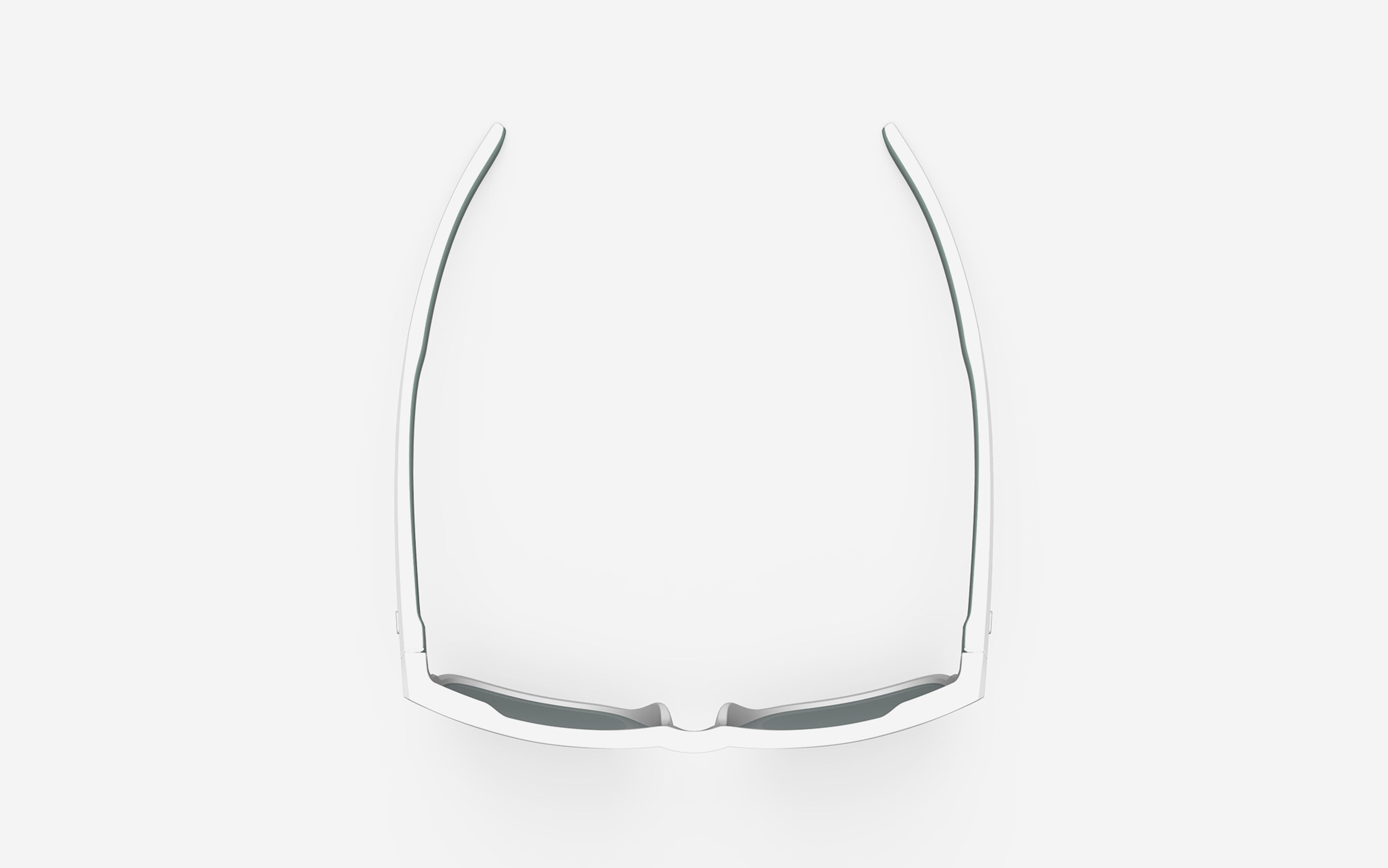Overlap White Matte/Green Sage Matte - Laser Black