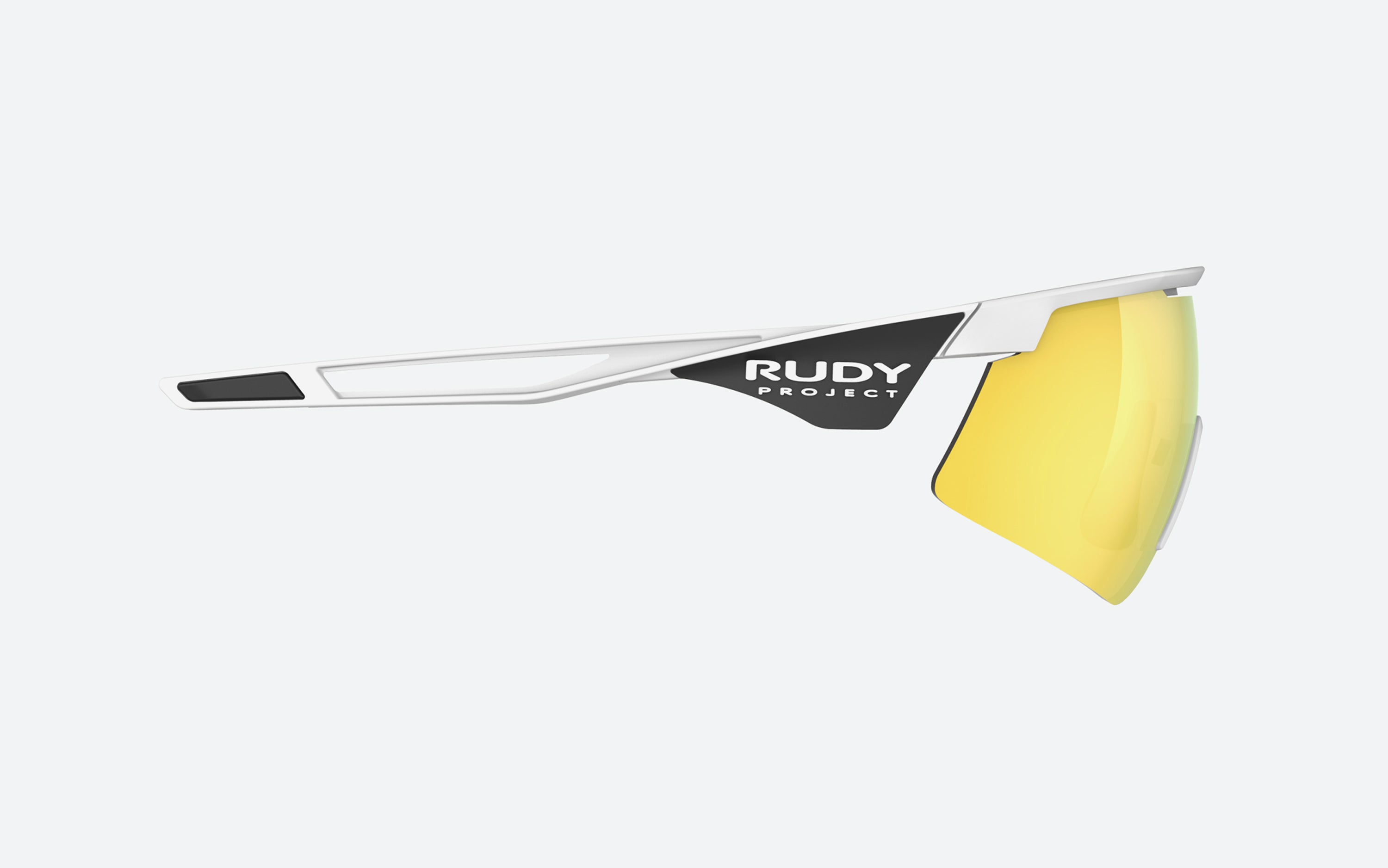 Turbolence Racing White Matte - ML Yellow