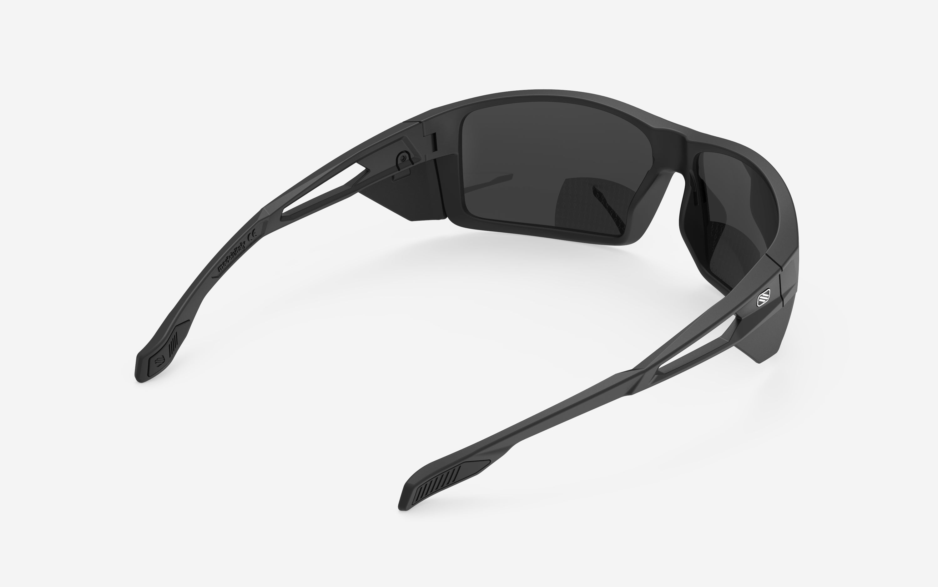 Nyad Readers Black Matte - Smoke Black +2.00 Rx