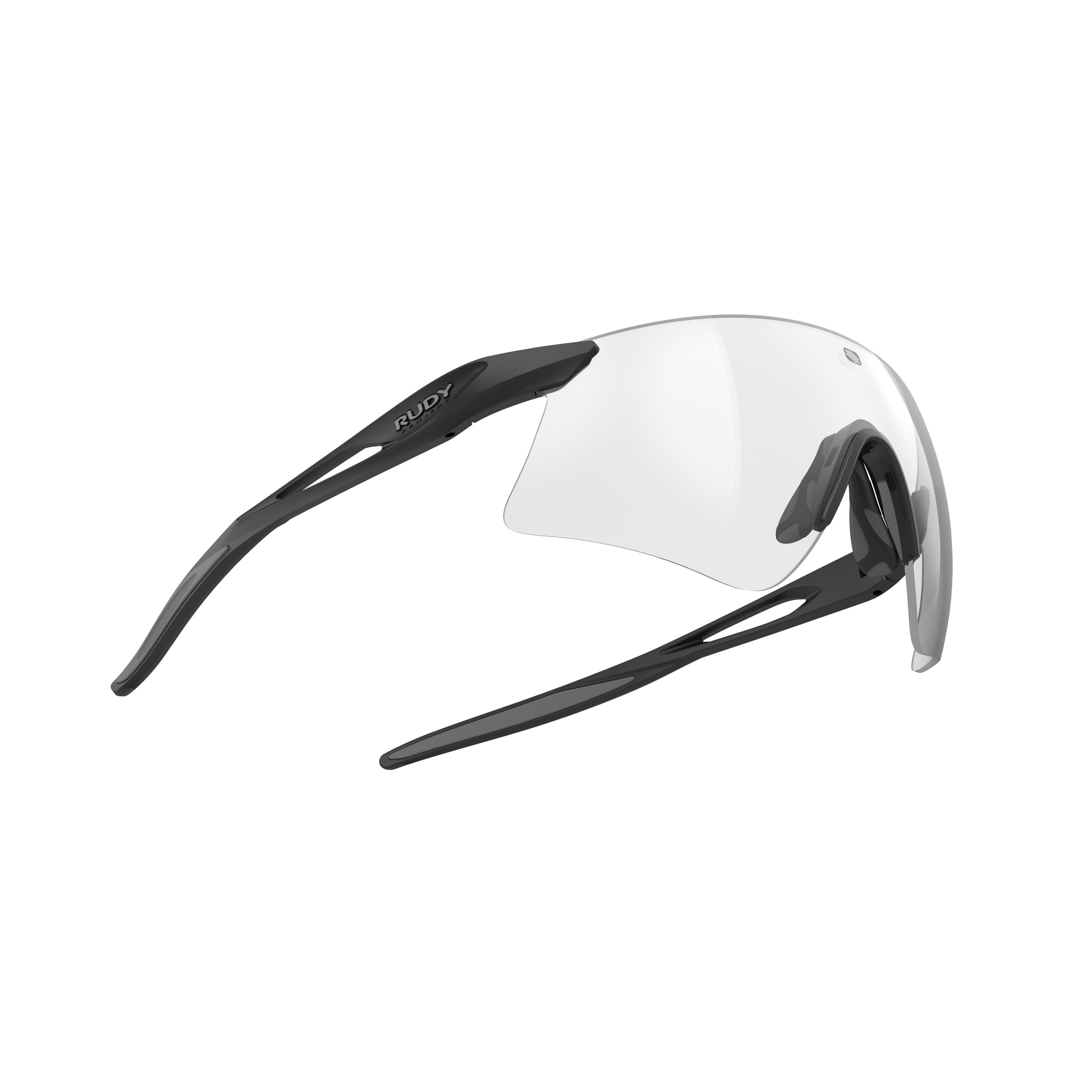 Rudy Project Astral Sphere Black Matte photochromic black performance sunglasses – side view