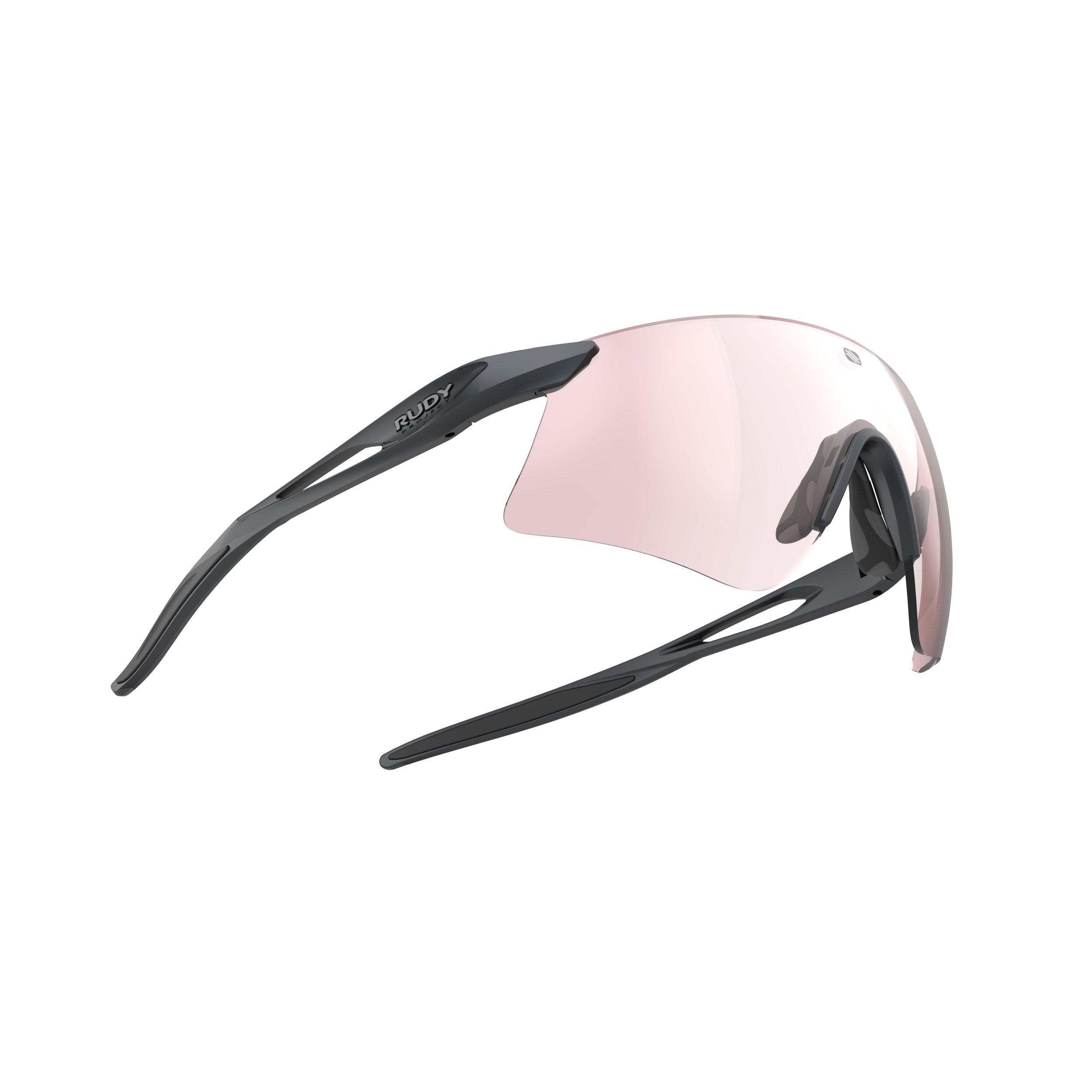 Rudy Project Astral Sphere Metal Titanium Matte Photochromic Red Performance Sunglasses – side view