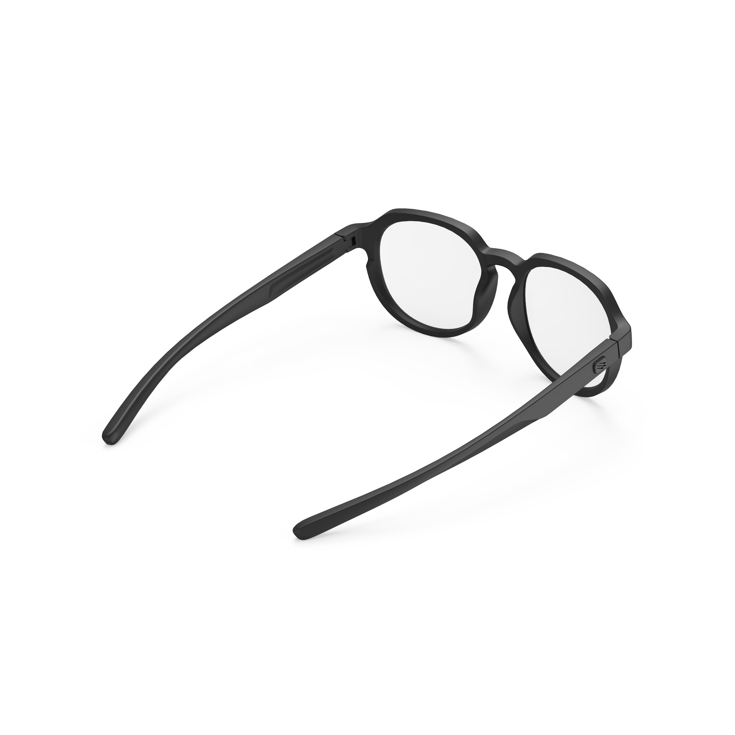 Rudy Project Glamshady Black Matte performance sunglasses – rear view