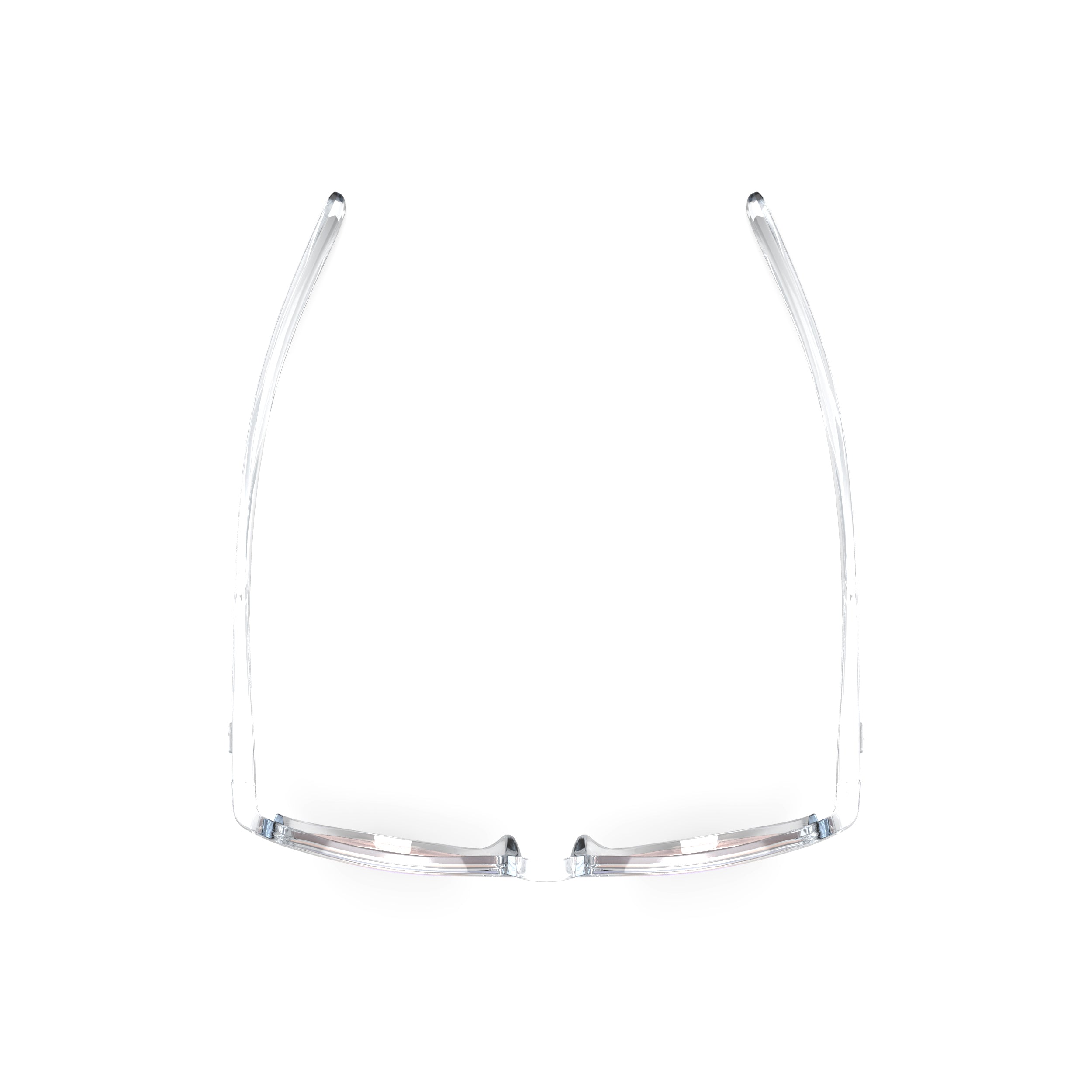 Rudy Project Glamshady Crystal Gloss mirrored multilaser ice performance sunglasses – top view
