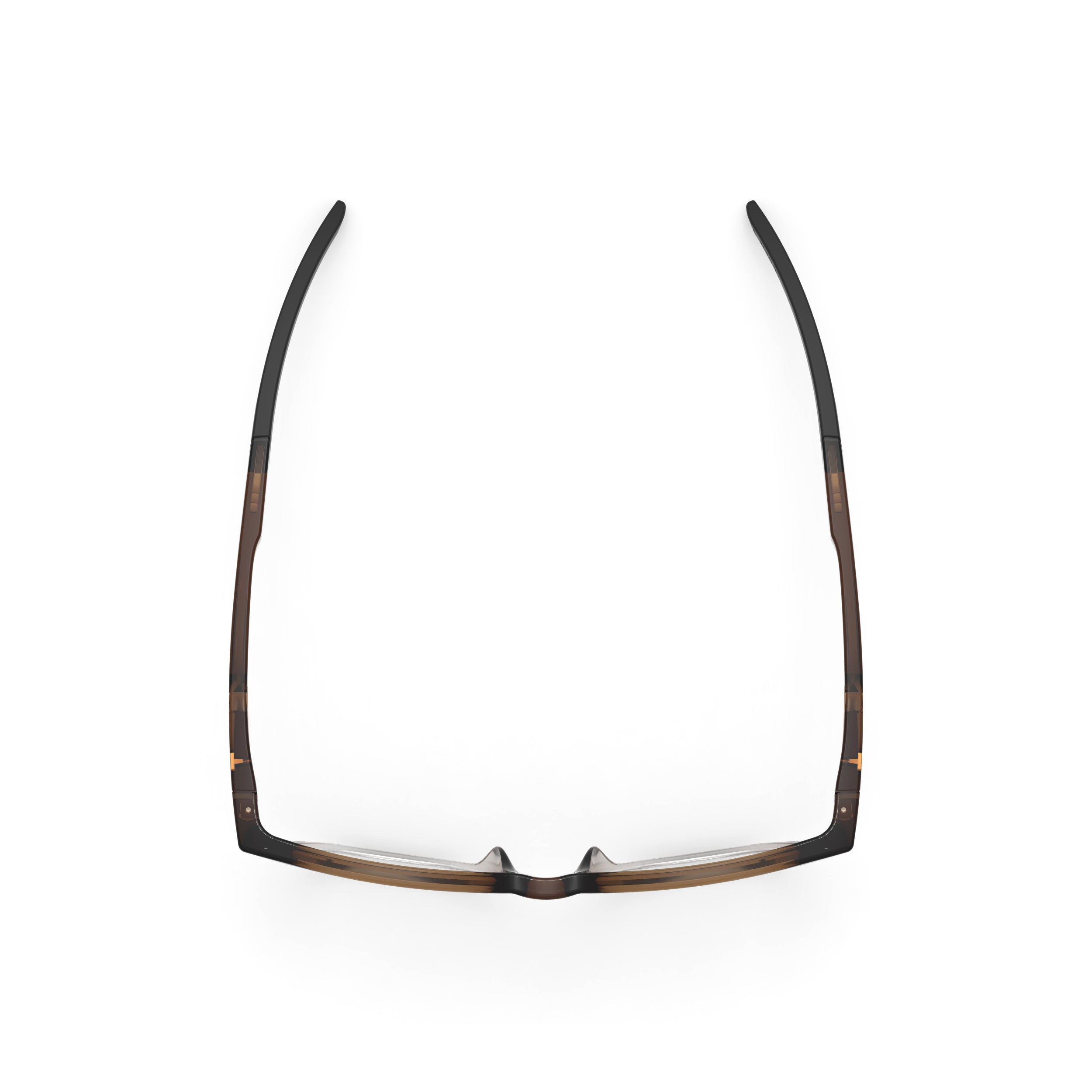 Rudy Project Iridis 65 Crystal Brown Deg prescription sports glasses – top view