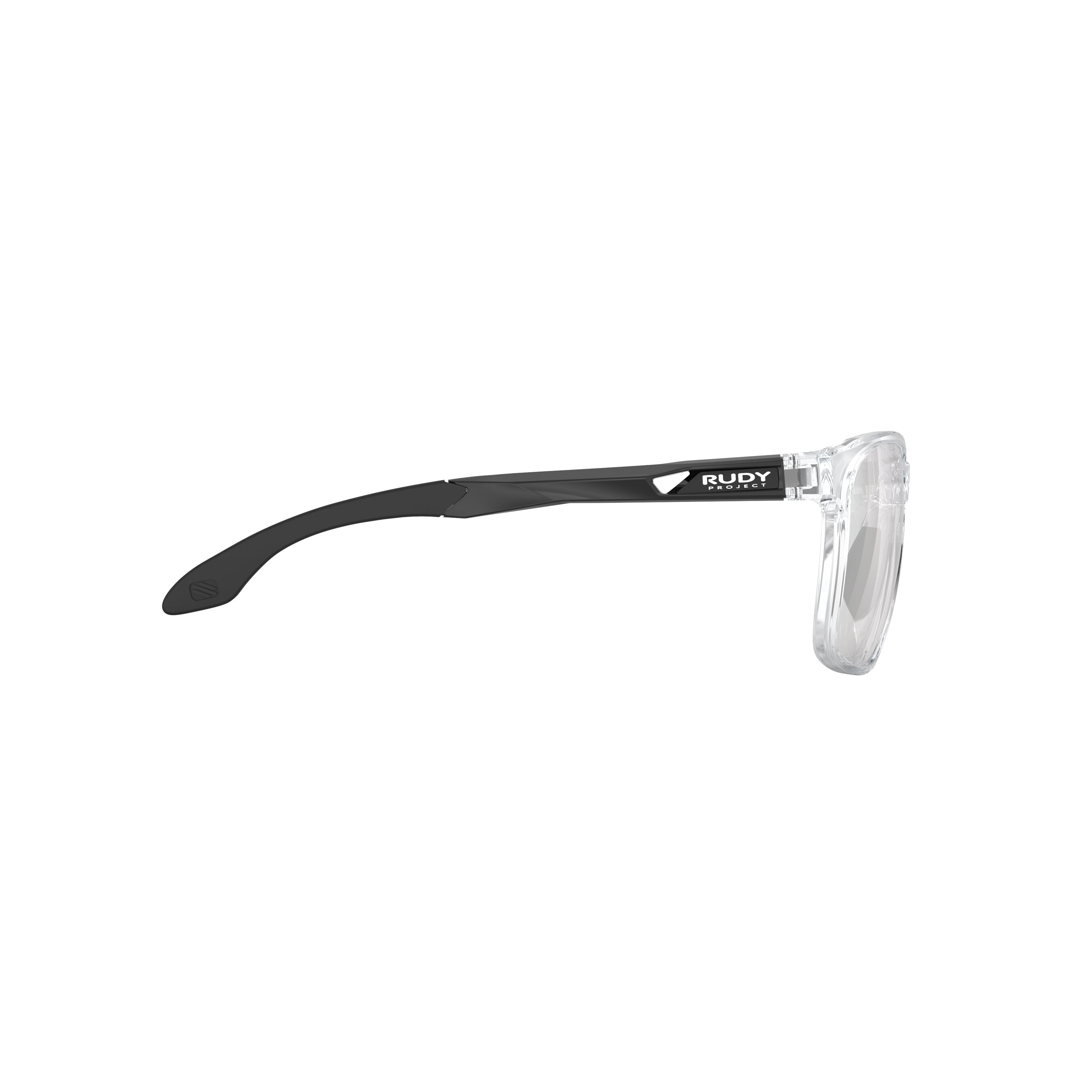 Rudy Project Lightflow A Crystal Gloss prescription sports glasses – side view, opposite side