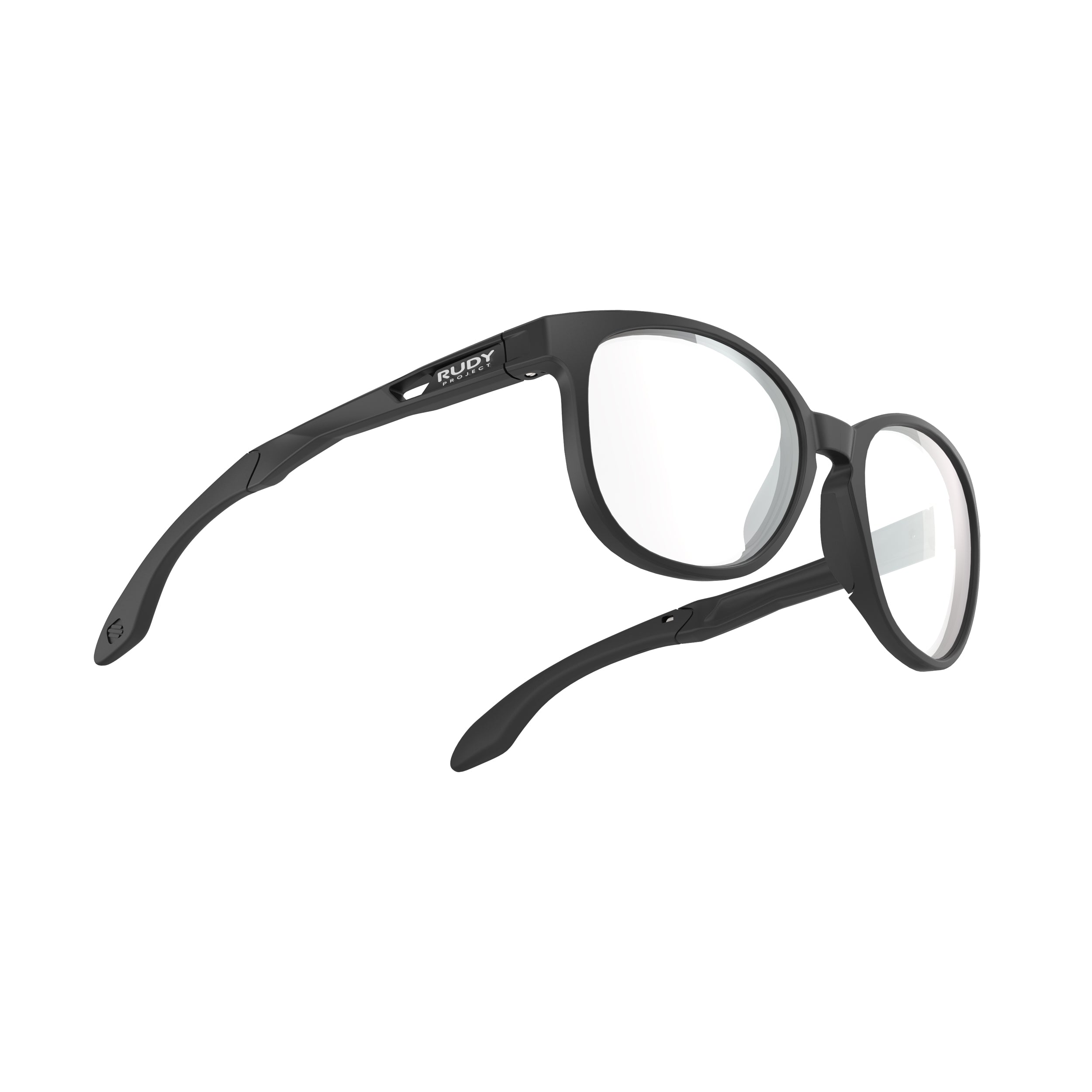 Rudy Project Lightflow B Black Matte prescription sports glasses – side view