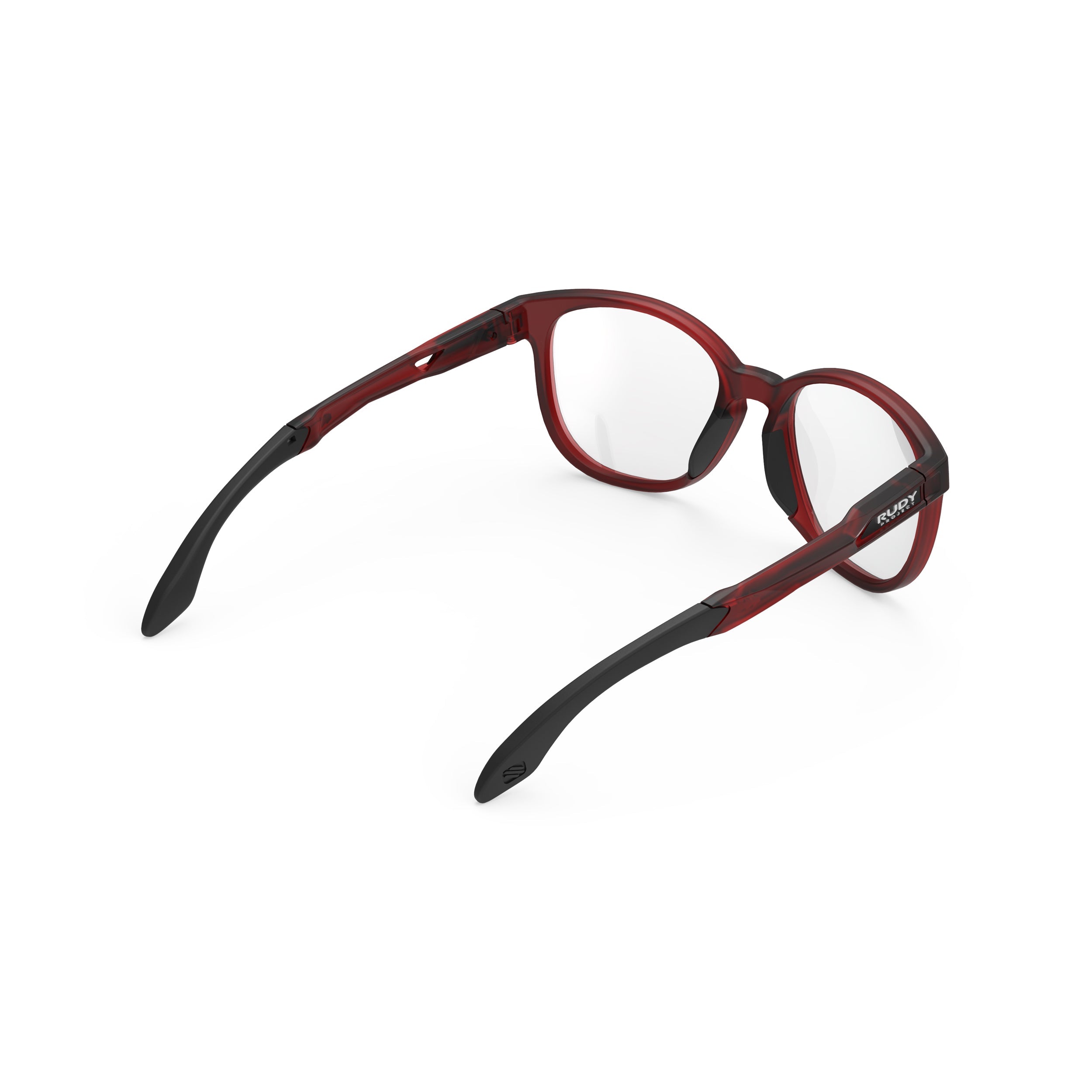 Rudy Project Lightflow B Frozen Bordeaux prescription sports glasses – rear view