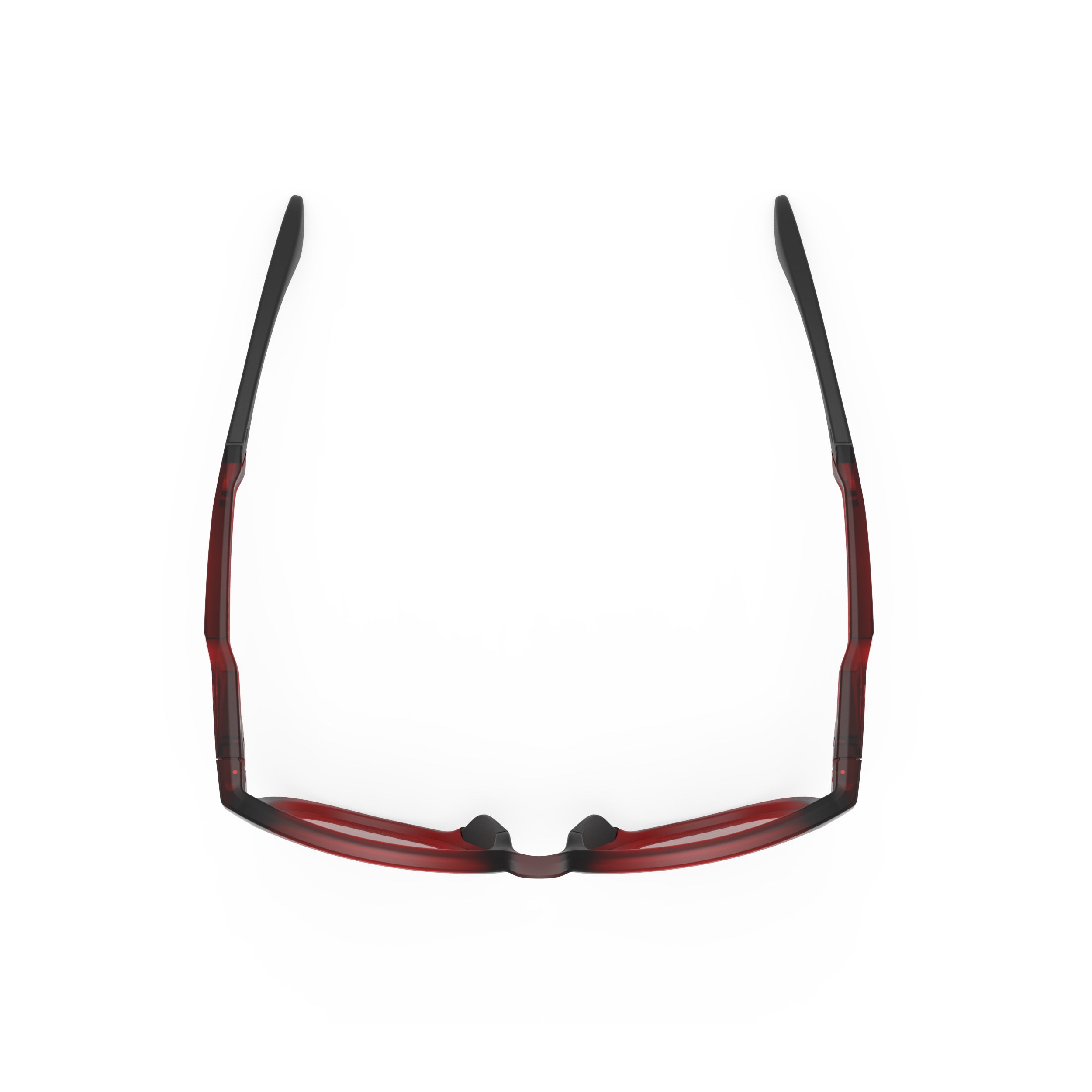 Rudy Project Lightflow B Frozen Bordeaux prescription sports glasses – top view