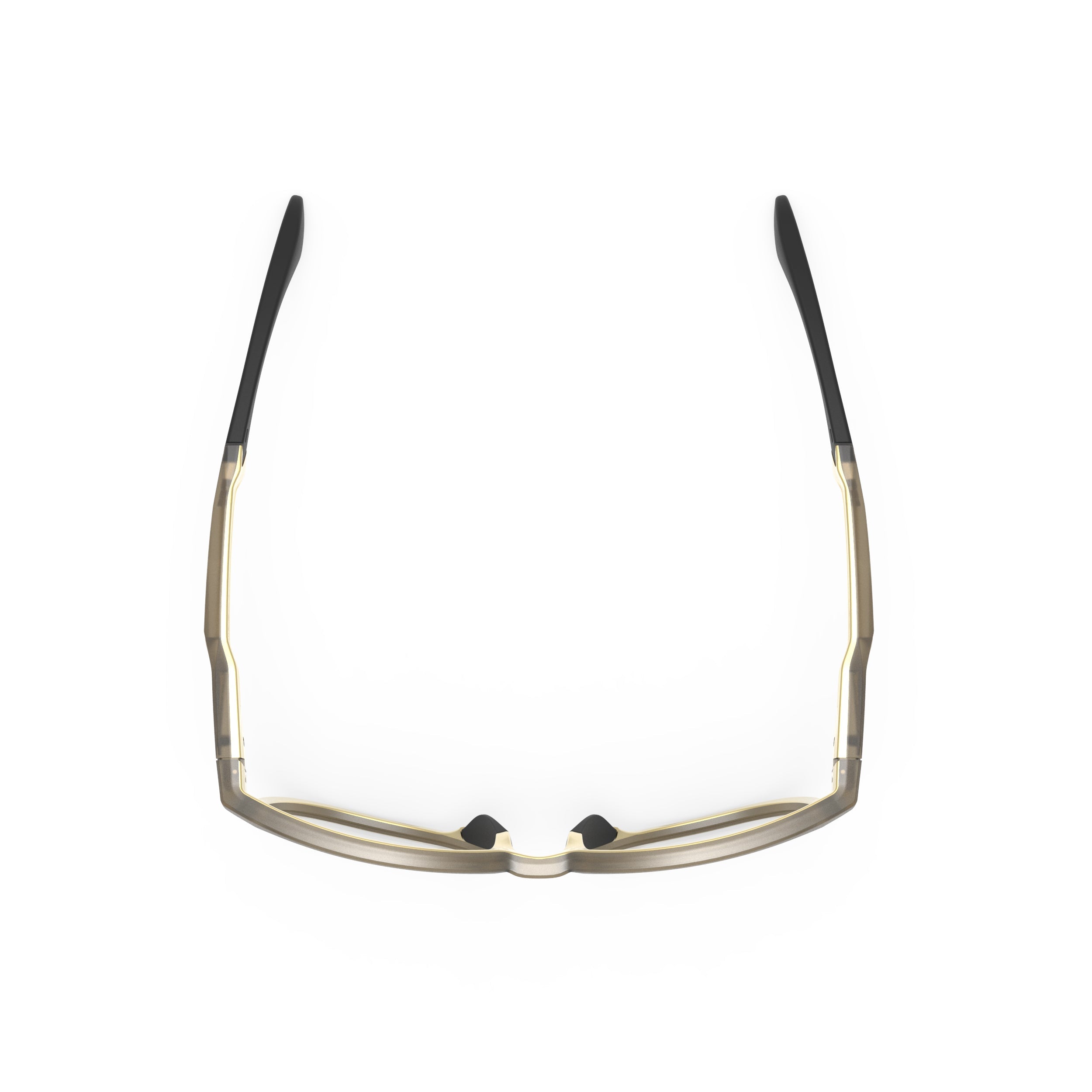 Rudy Project Lightflow B Ice Gold Matte prescription sports glasses – top view