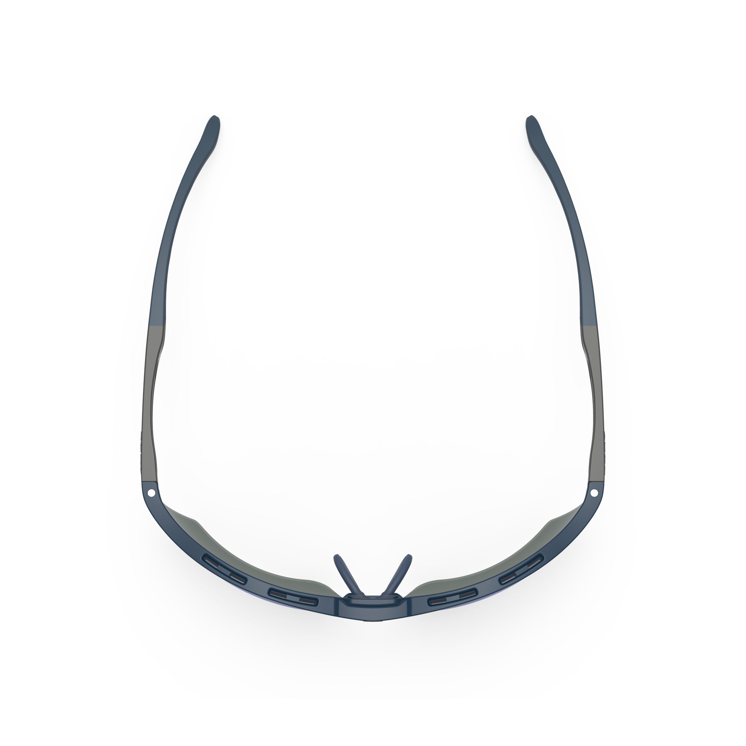 Rudy Project Magnus Blue Navy Matte mirrored multilaser blue hdr performance sunglasses – top view