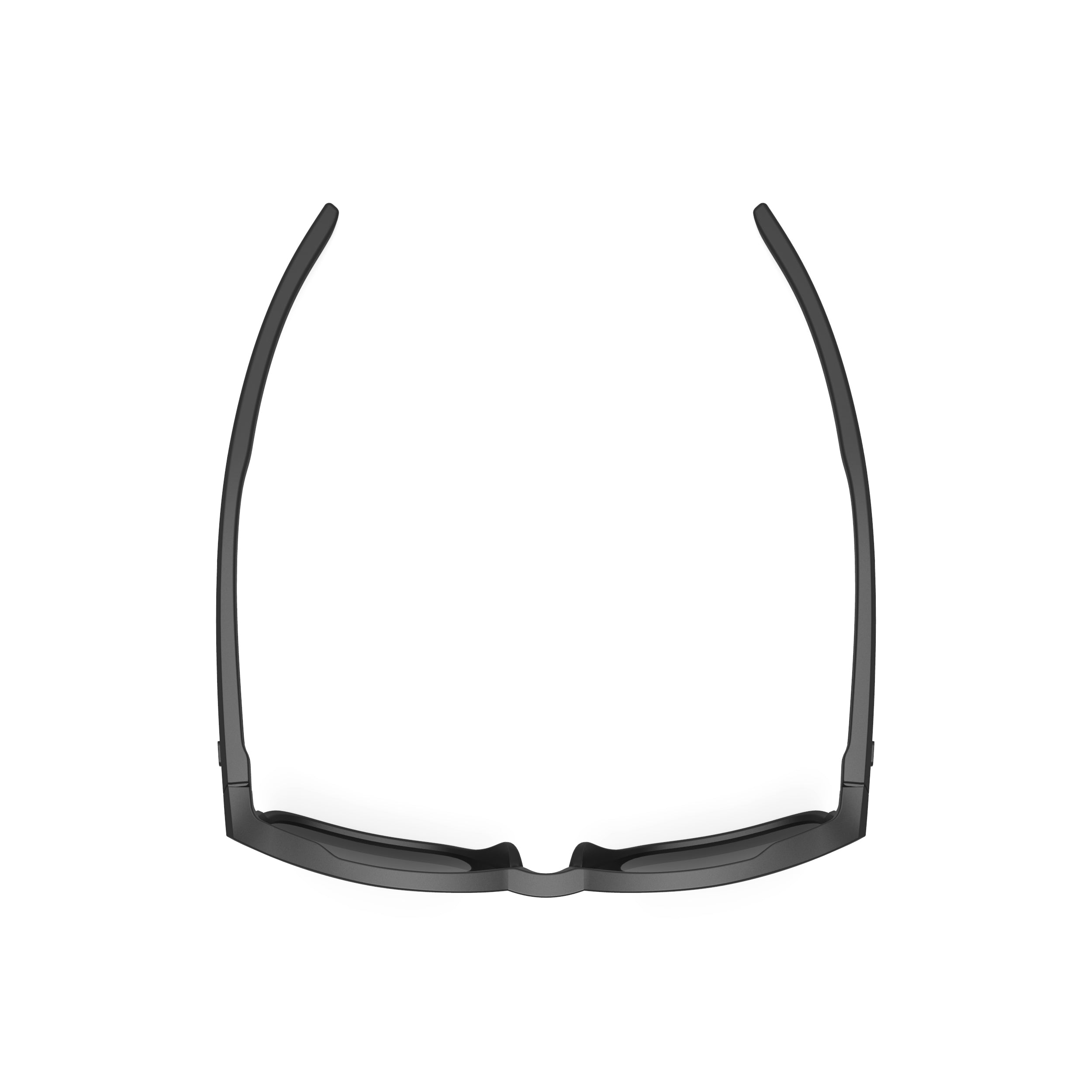 Rudy Project Overlap Black Matte polarized polar 3fx hdr multilaser grey performance sunglasses – top view