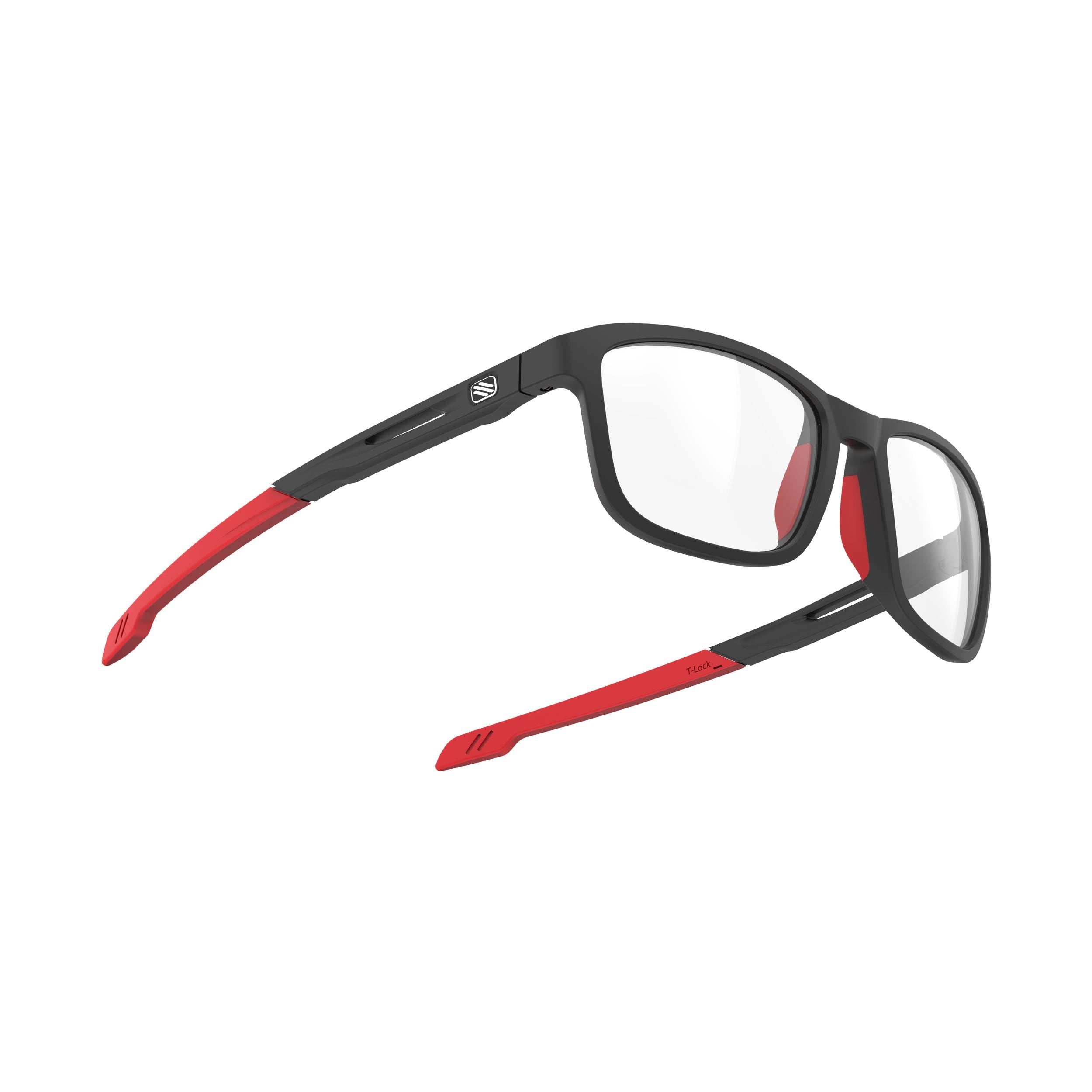 Rudy Project Pulse 53 Black Matte prescription sports glasses – side view