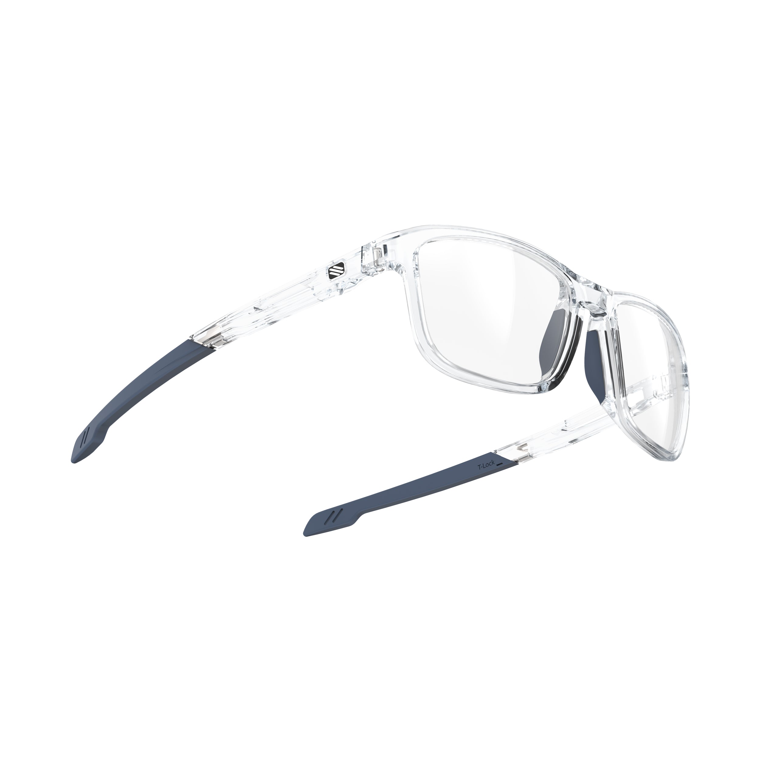 Rudy Project Pulse 53 Crystal Gloss prescription sports glasses – side view