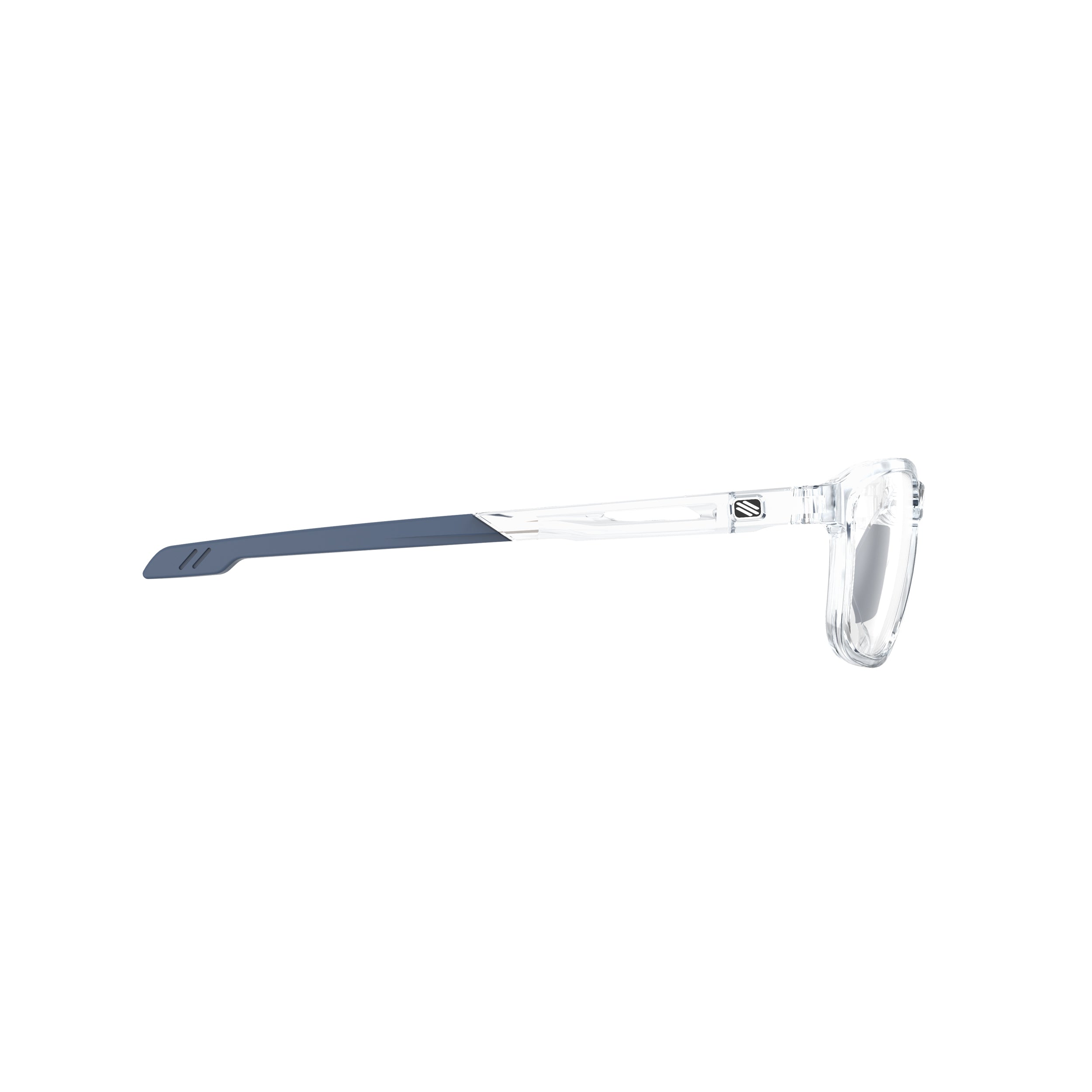 Rudy Project Pulse 53 Crystal Gloss prescription sports glasses – side view, opposite side
