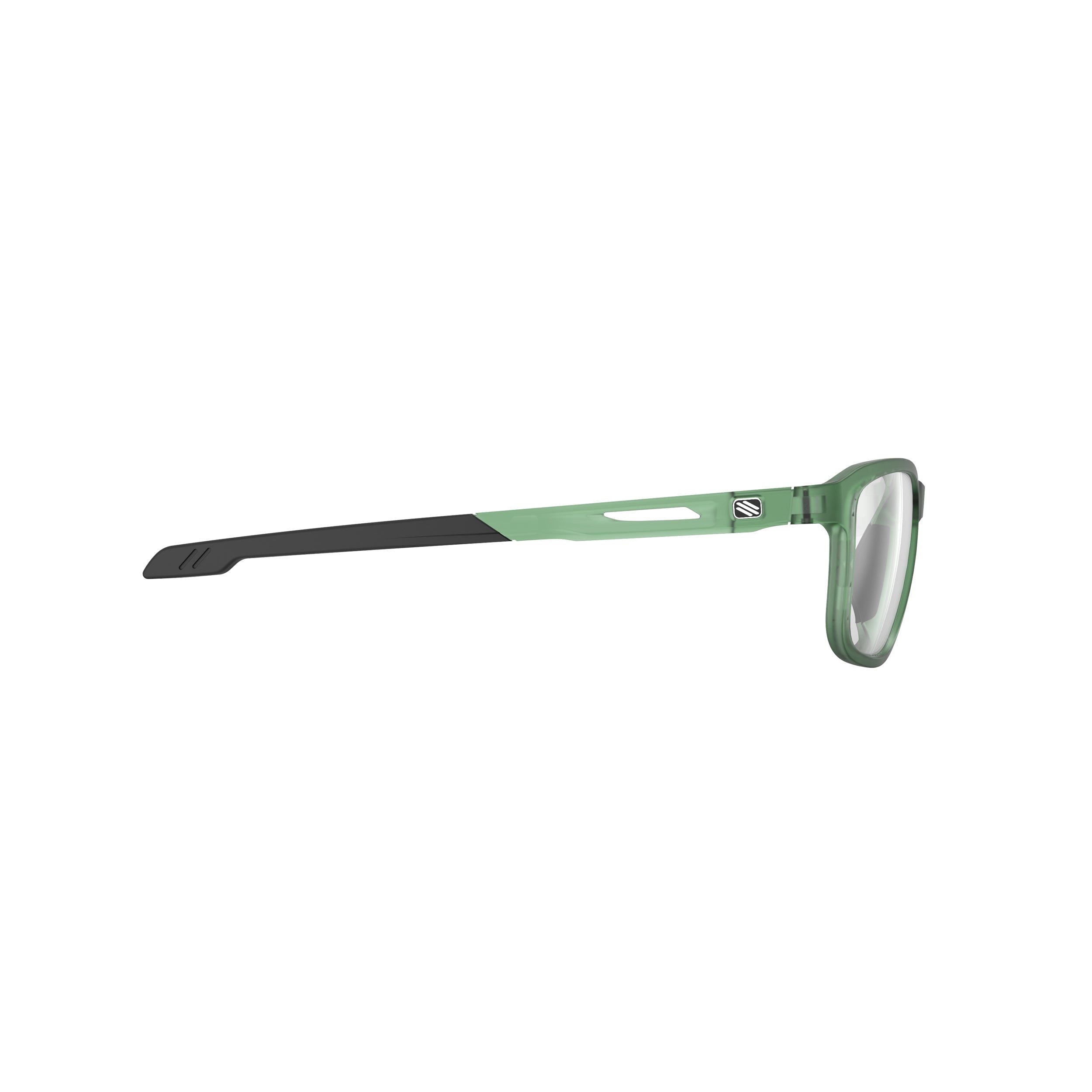 Rudy Project Pulse 53 Frozen Pantanal Matte prescription sports glasses – side view, opposite side
