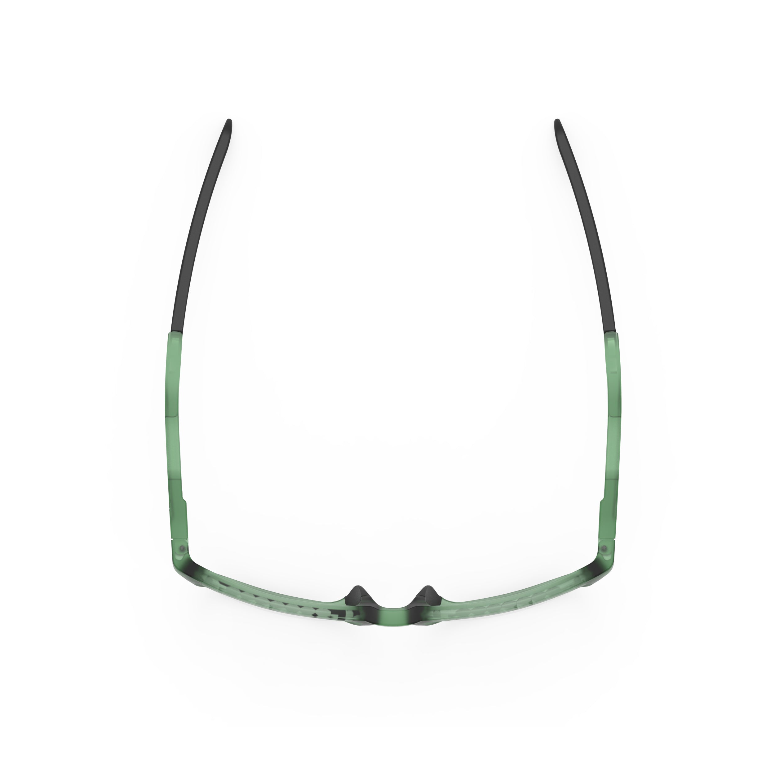 Rudy Project Pulse 53 Frozen Pantanal Matte prescription sports glasses – top view