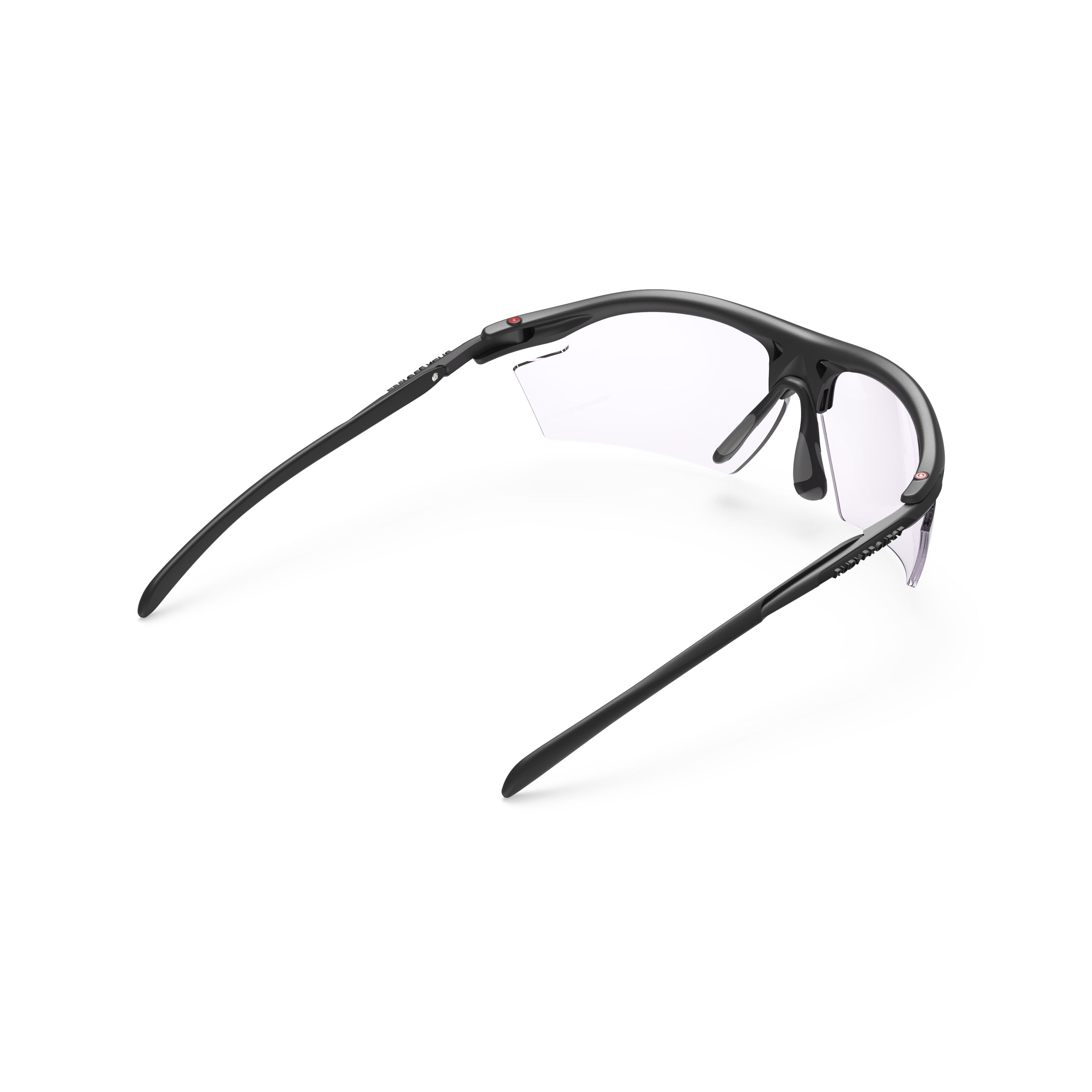 Rudy Project Rydon Black Matte photochromic laser purple hdr performance sunglasses – rear view