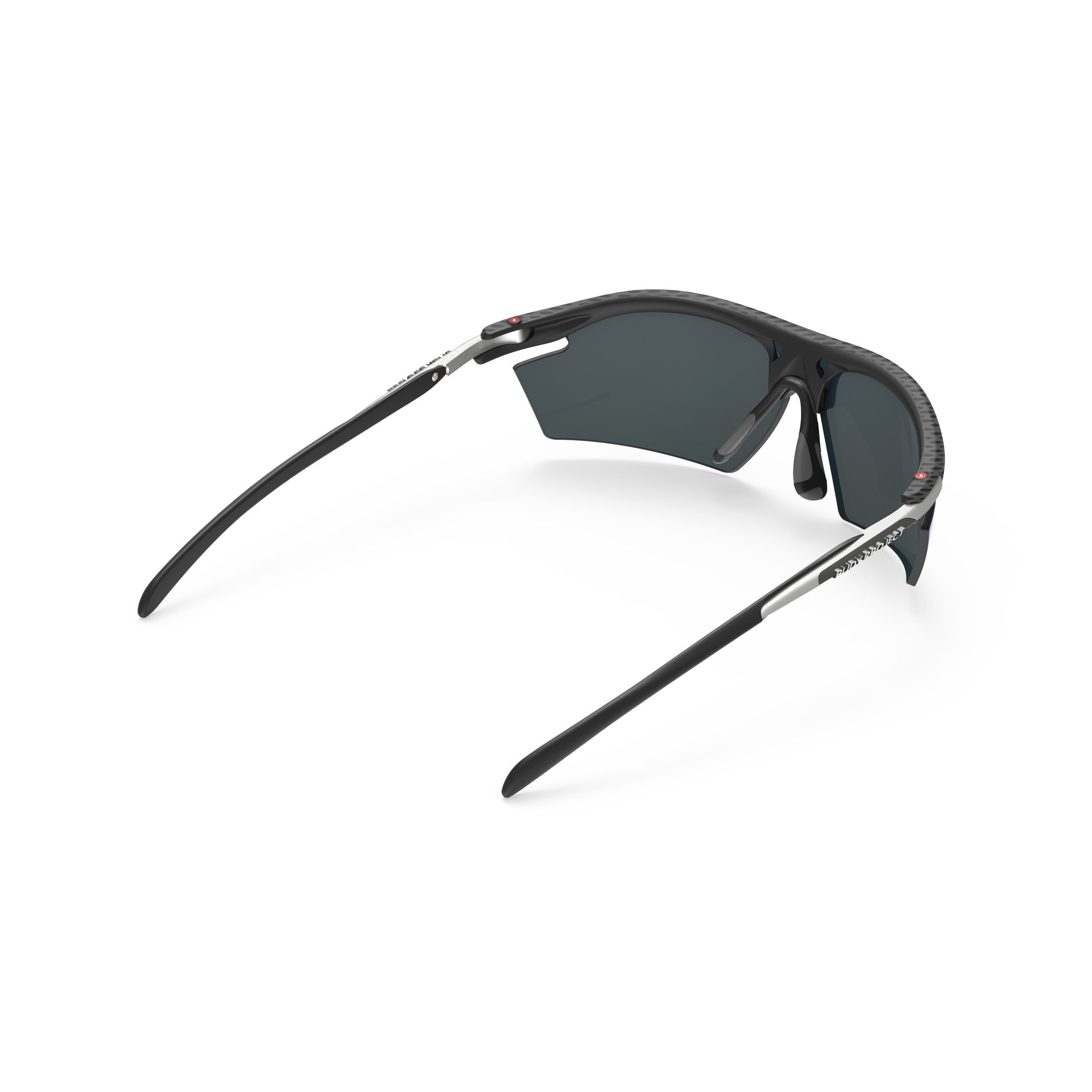 Rudy Project Rydon Carbon polarized polar 3fx hdr multilaser green performance sunglasses – rear view