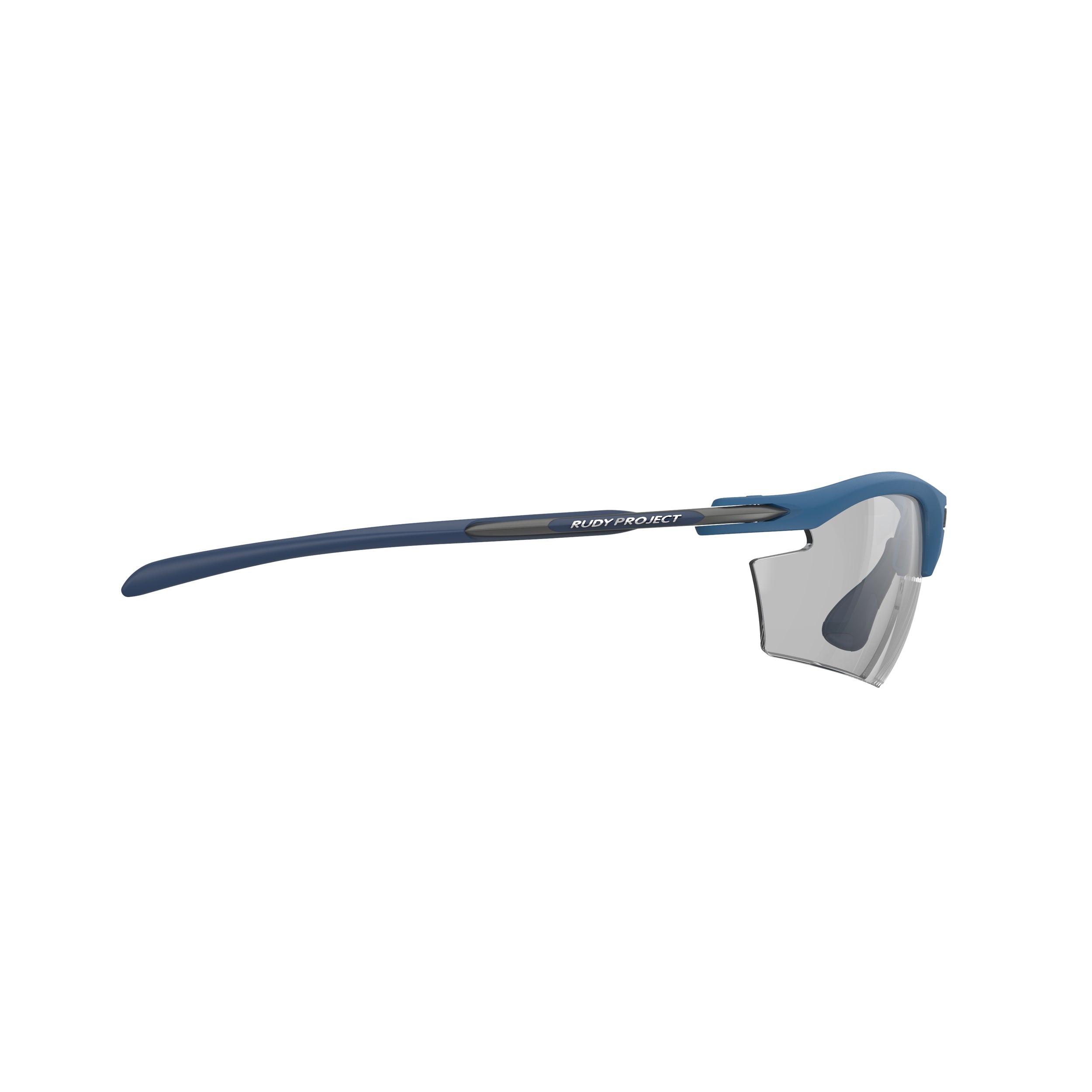 Rudy Project Rydon Pacific Blue Matte photochromic black performance sunglasses – side view, opposite side