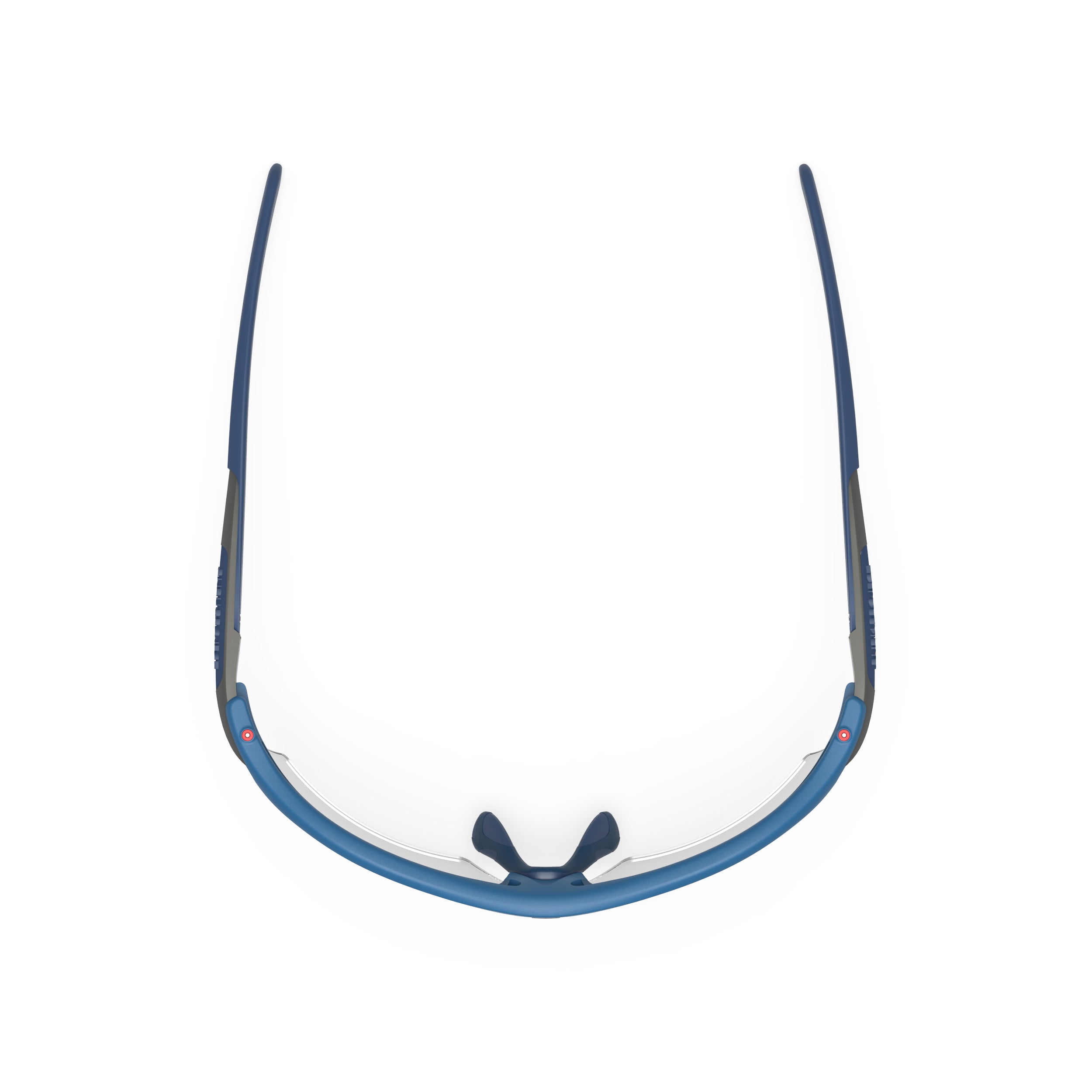 Rudy Project Rydon Pacific Blue Matte photochromic black performance sunglasses – top view
