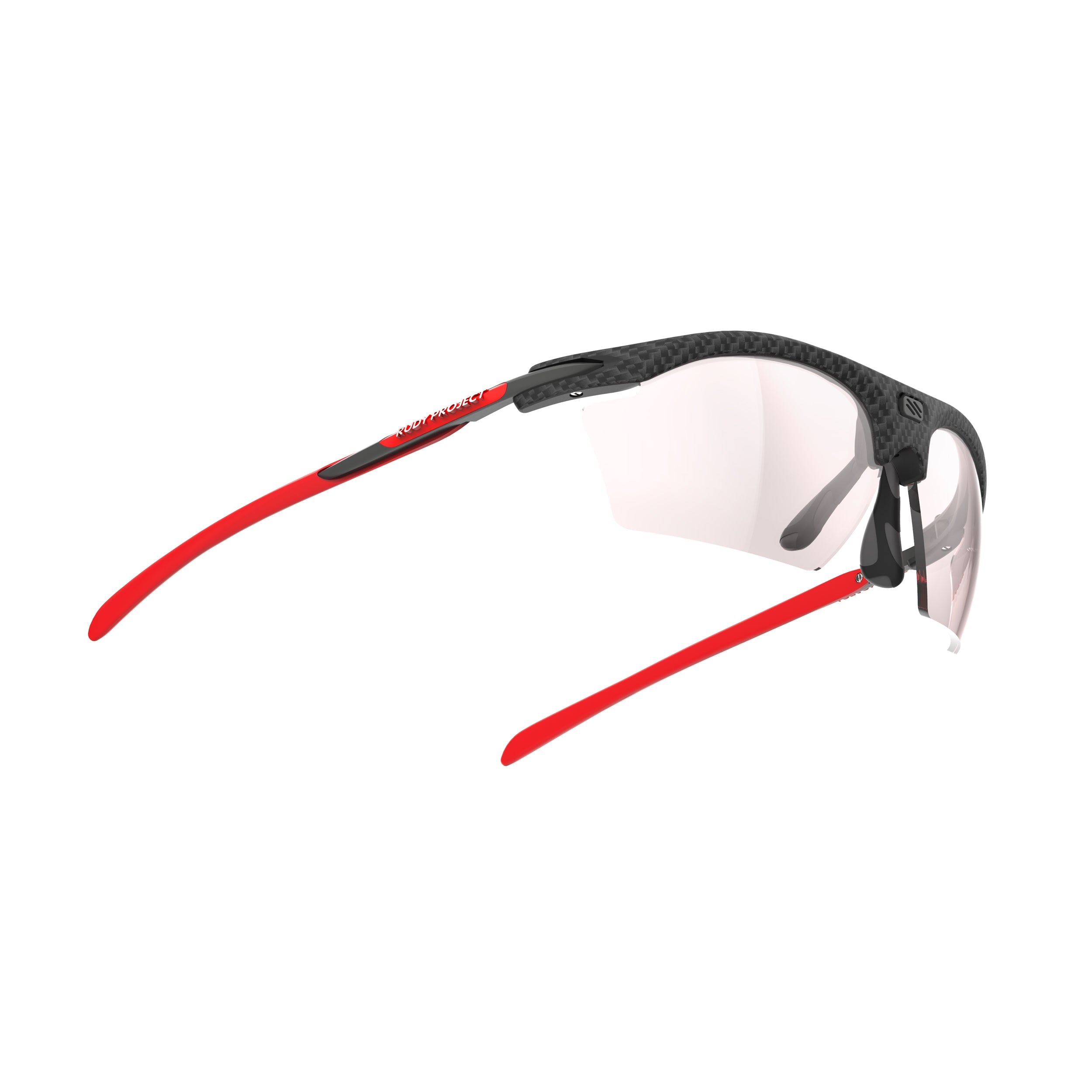 Rudy Project Rydon Slim Carbonium photochromic red performance sunglasses – side view