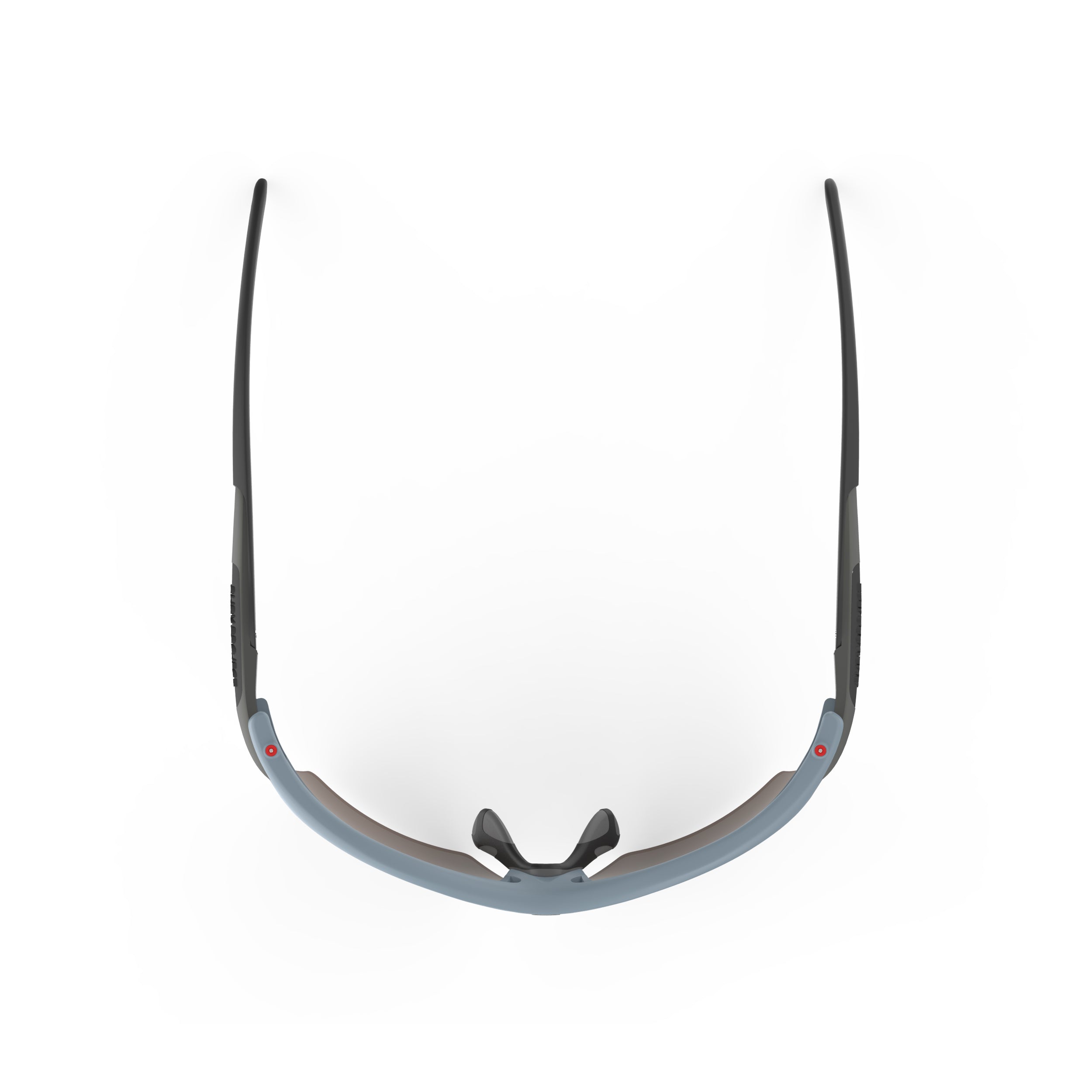Rudy Project Rydon Slim Glacier Matte mirrored multilaser osmium performance sunglasses – top view
