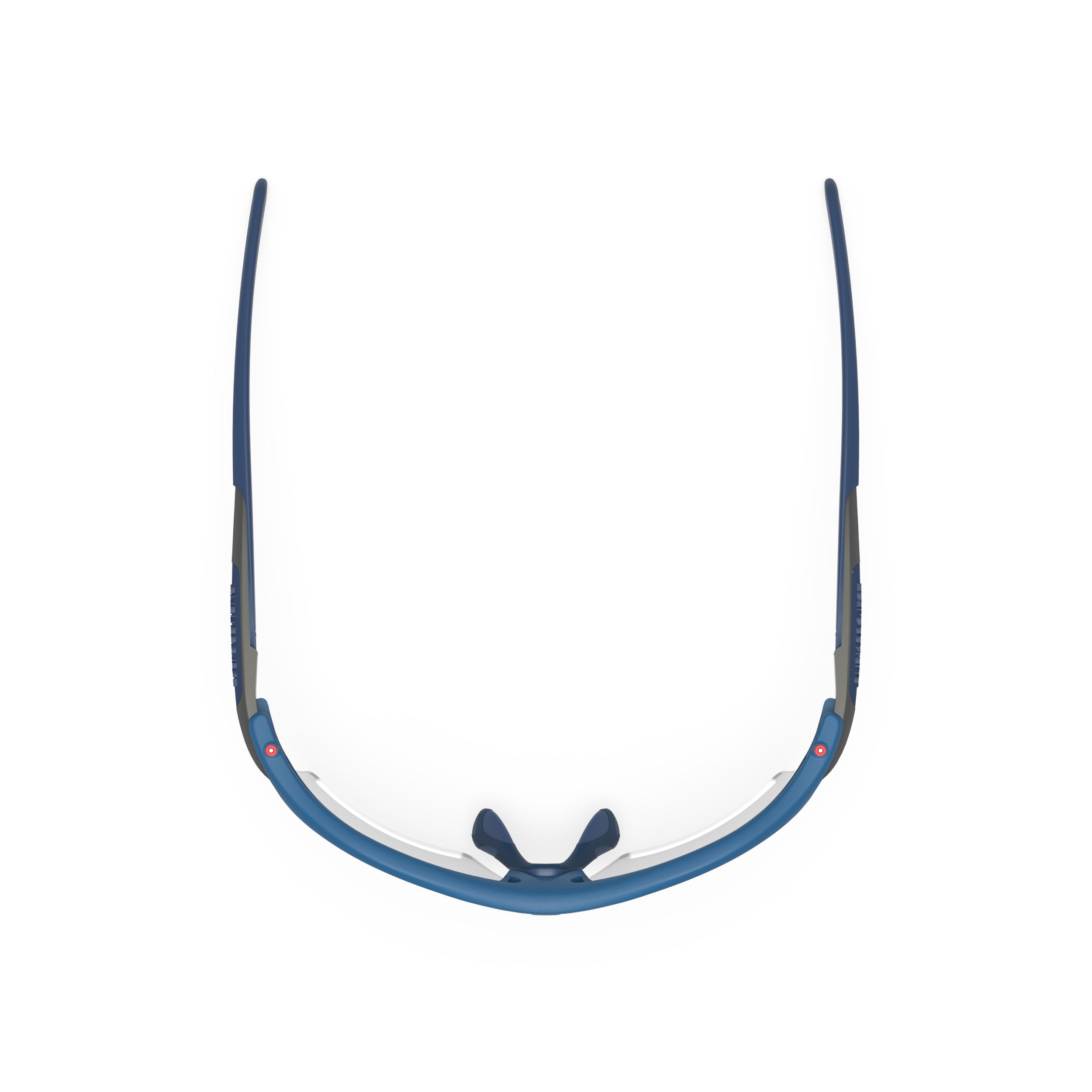 Rudy Project Rydon Slim Pacific Blue Matte photochromic black performance sunglasses – top view