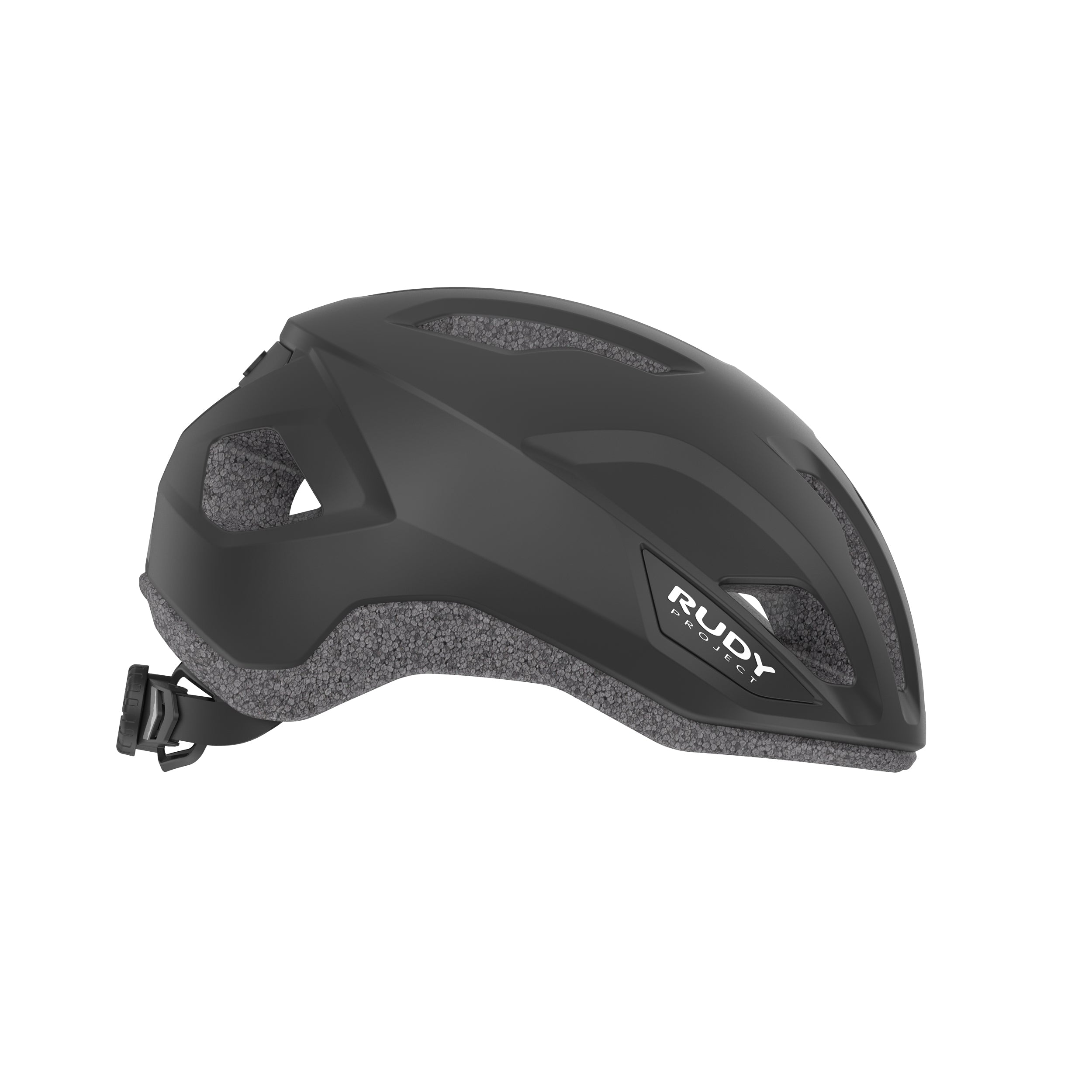 Rudy Project Sinergy Black Matte cycling helmet – side view