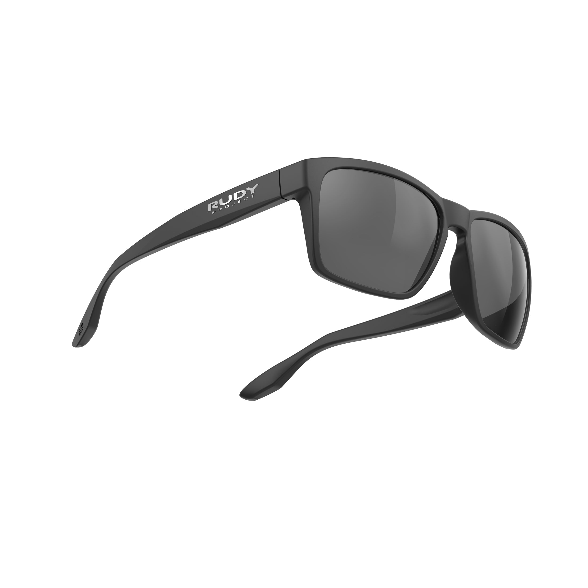 Rudy Project Spinhawk Edge Black Matte polarized polar 3fx hdr multilaser grey performance sunglasses – side view