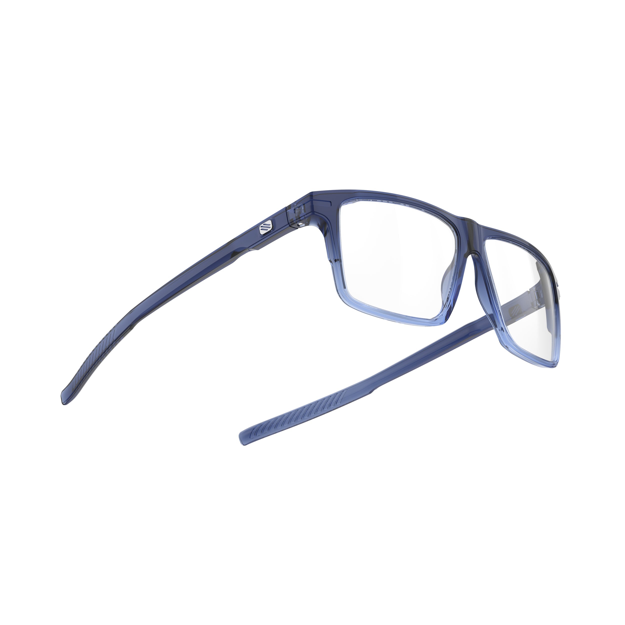 Rudy Project Stellar Crystal Blue Avio Fade Sky Gloss prescription sports glasses – side view