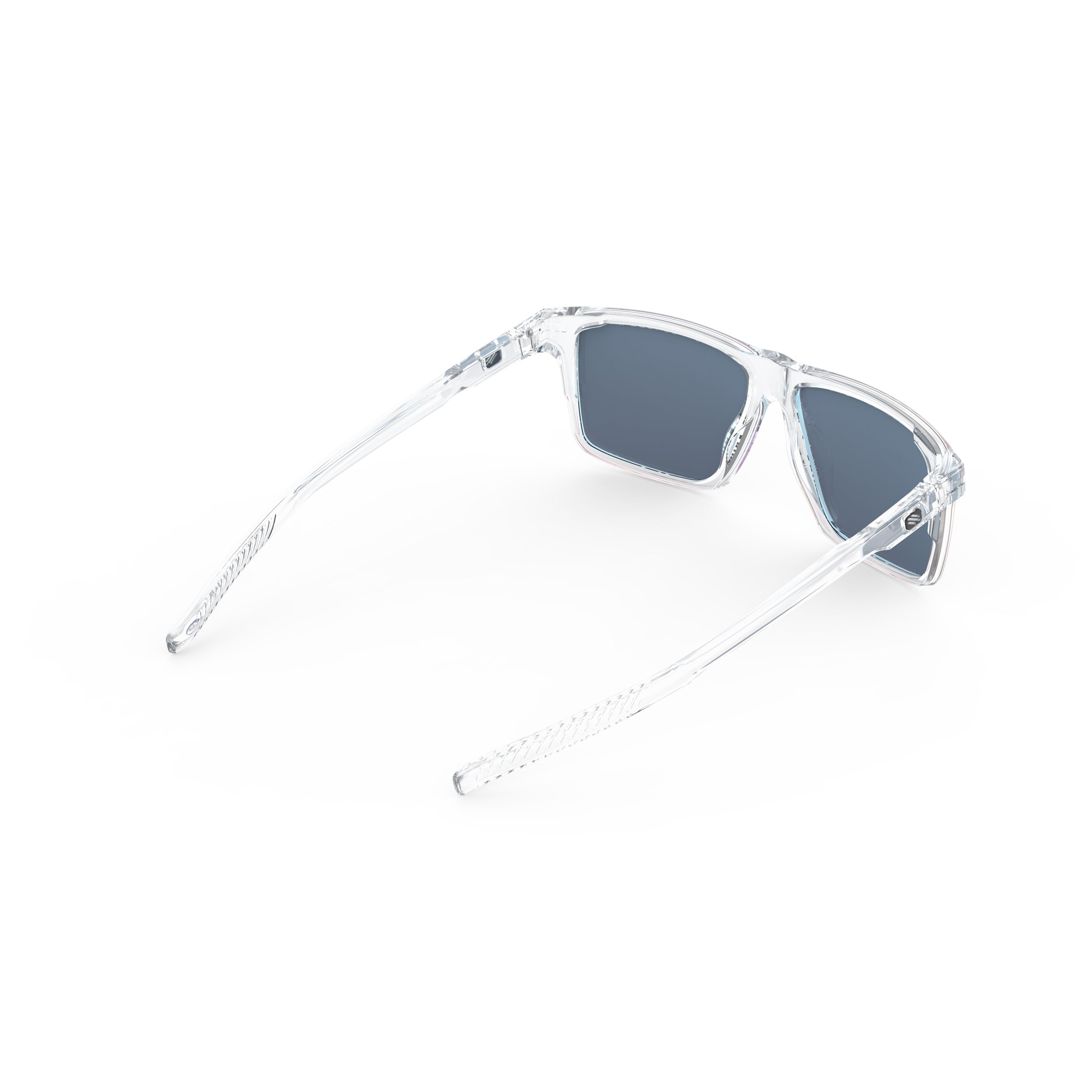 Rudy Project Stellar Crystal Gloss mirrored multilaser sunset performance sunglasses – rear view