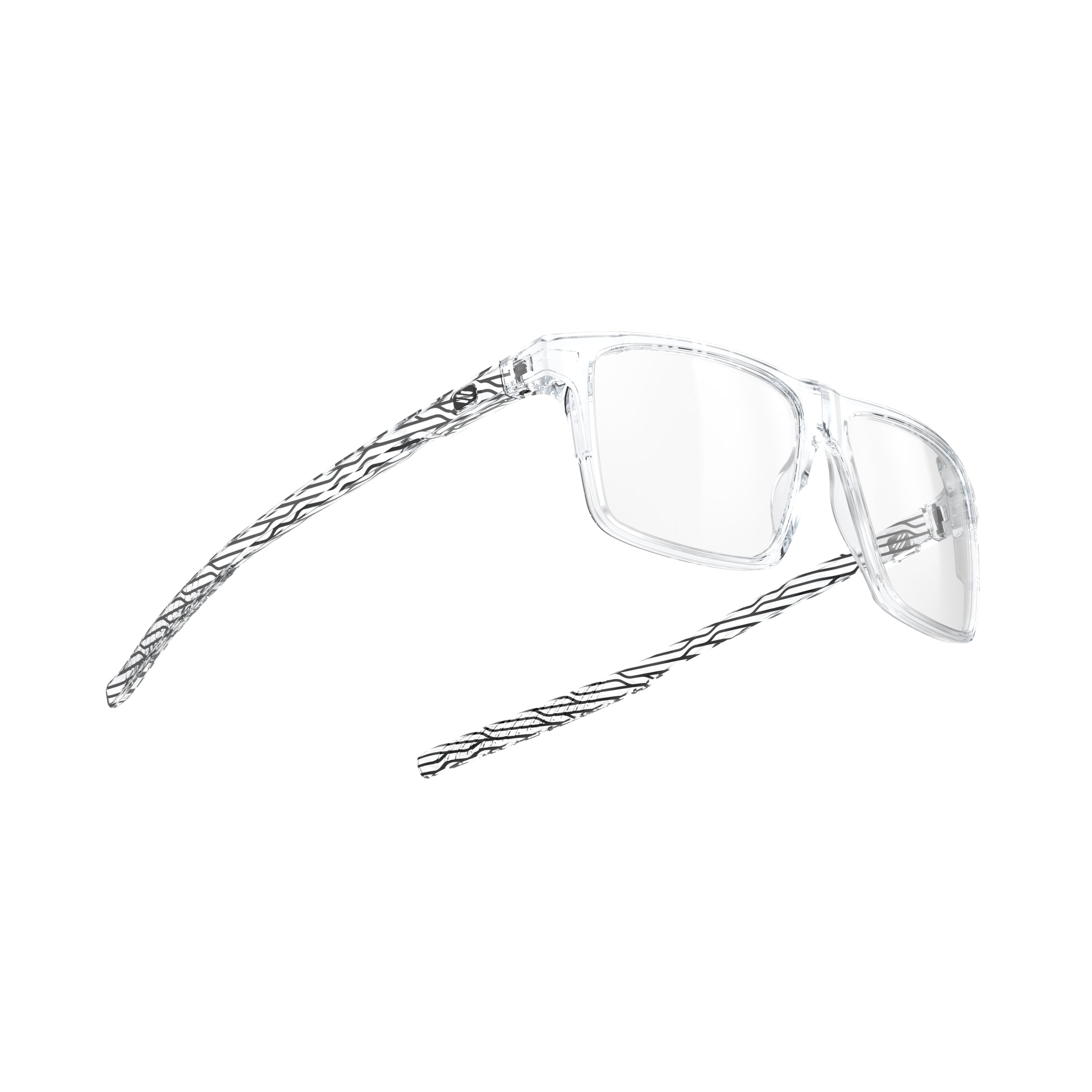 Rudy Project Stellar Crystal Gloss prescription sports glasses – side view