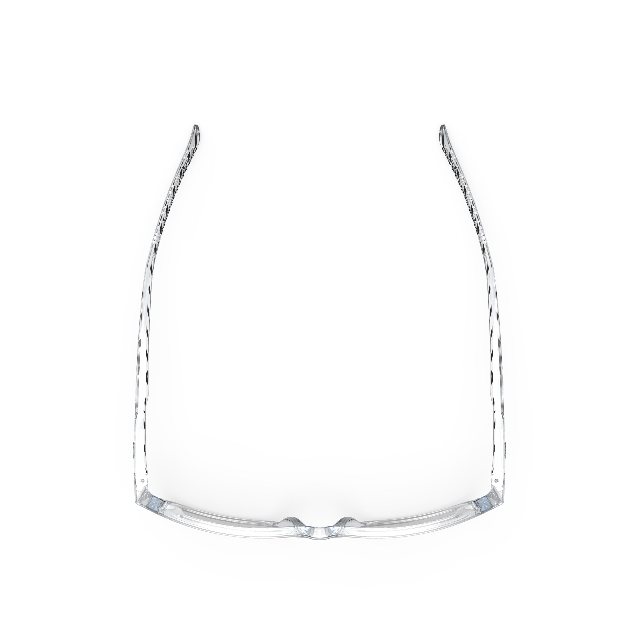 Rudy Project Stellar Crystal Gloss prescription sports glasses – top view