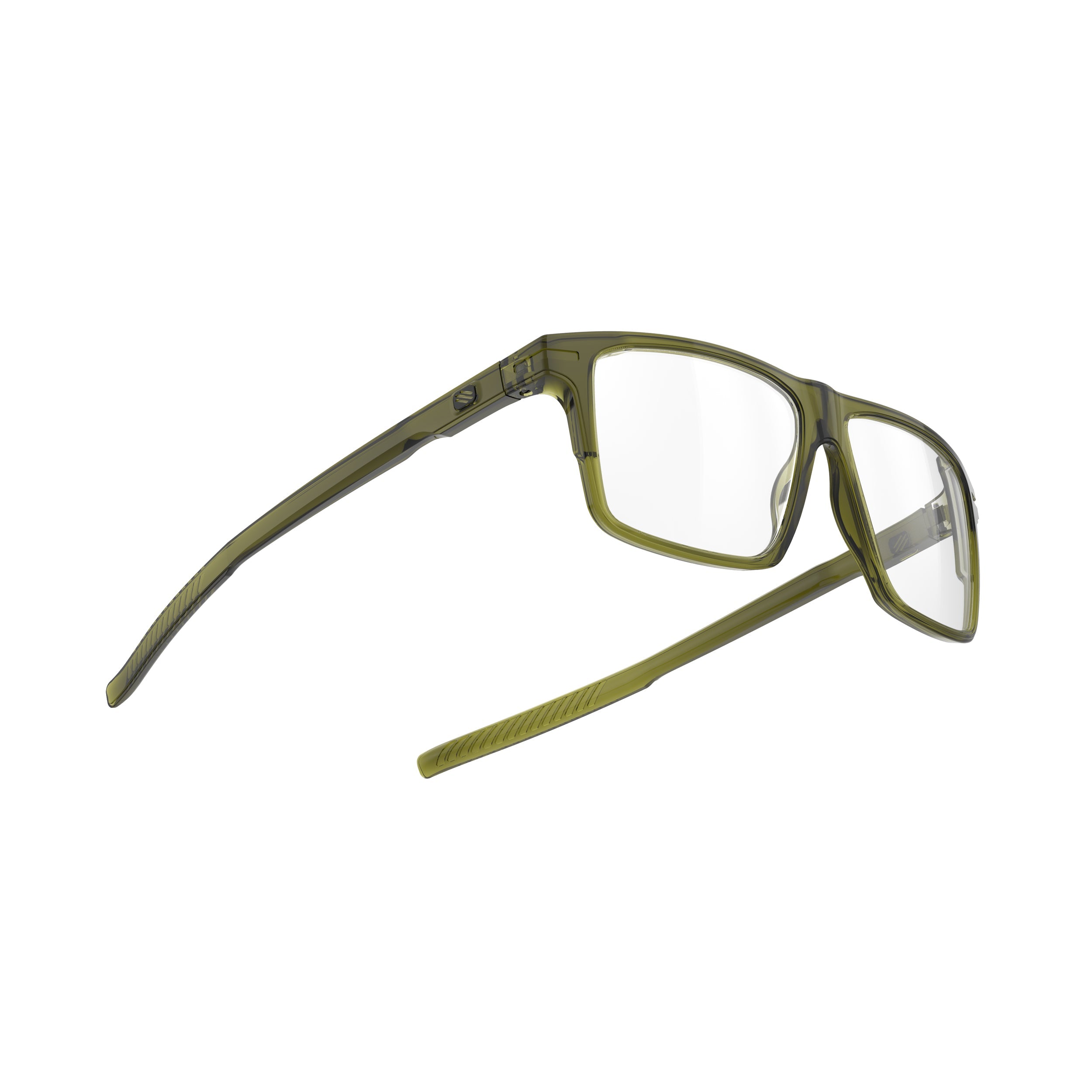Rudy Project Stellar Crystal Olive Gloss prescription sports glasses – side view
