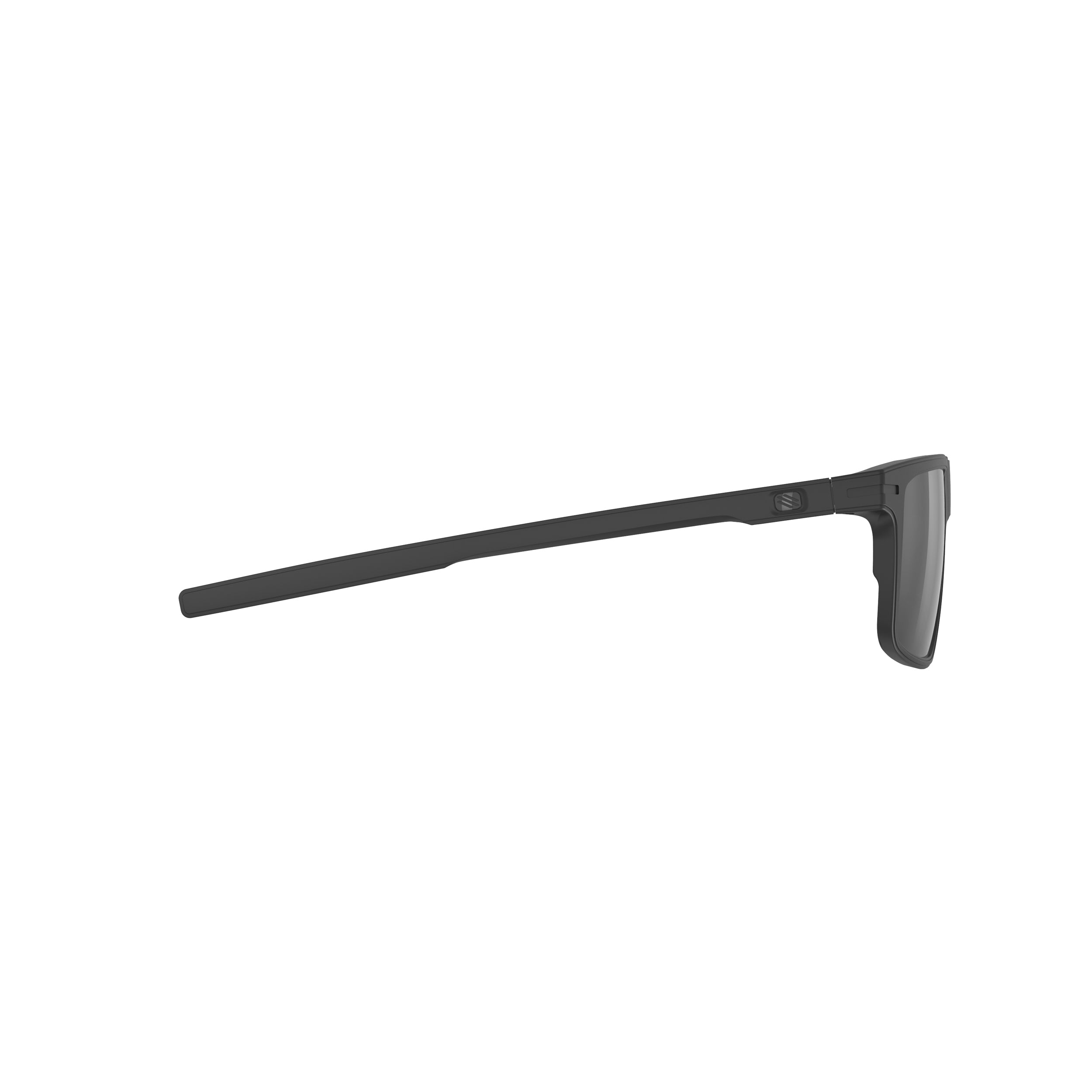 Rudy Project Stellar Matte Black polarized polar 3fx hdr multilaser grey performance sunglasses – side view, opposite side