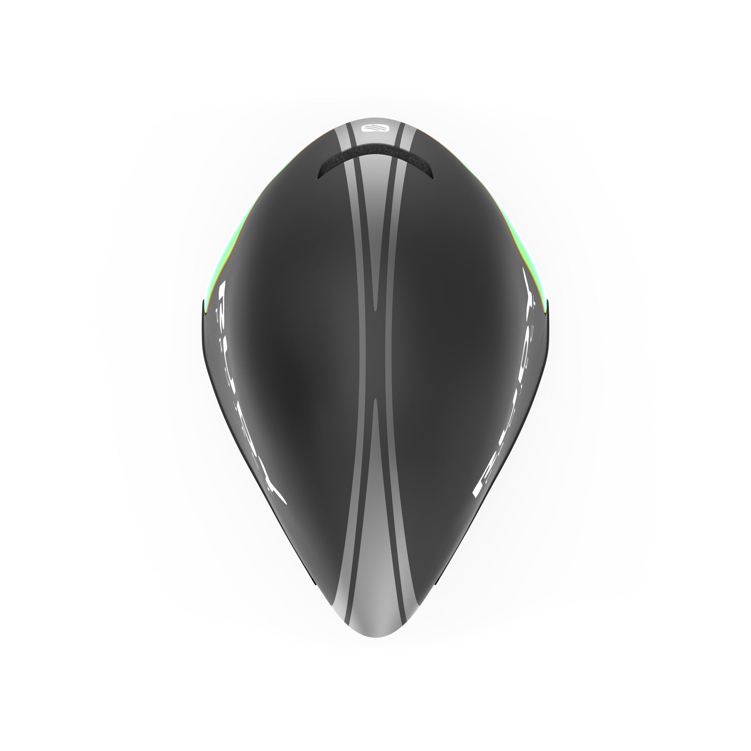 Rudy Project Wingdream Black Matte cycling helmet – rear view