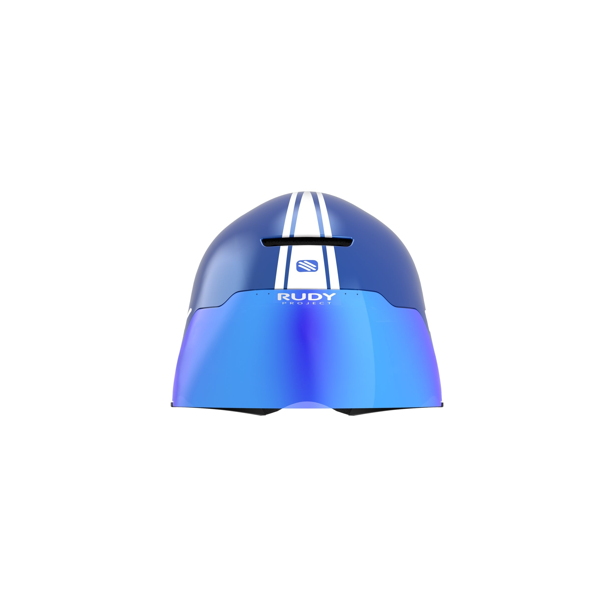 Rudy Project Wingdream Blue cycling helmet – front view, alternate angle