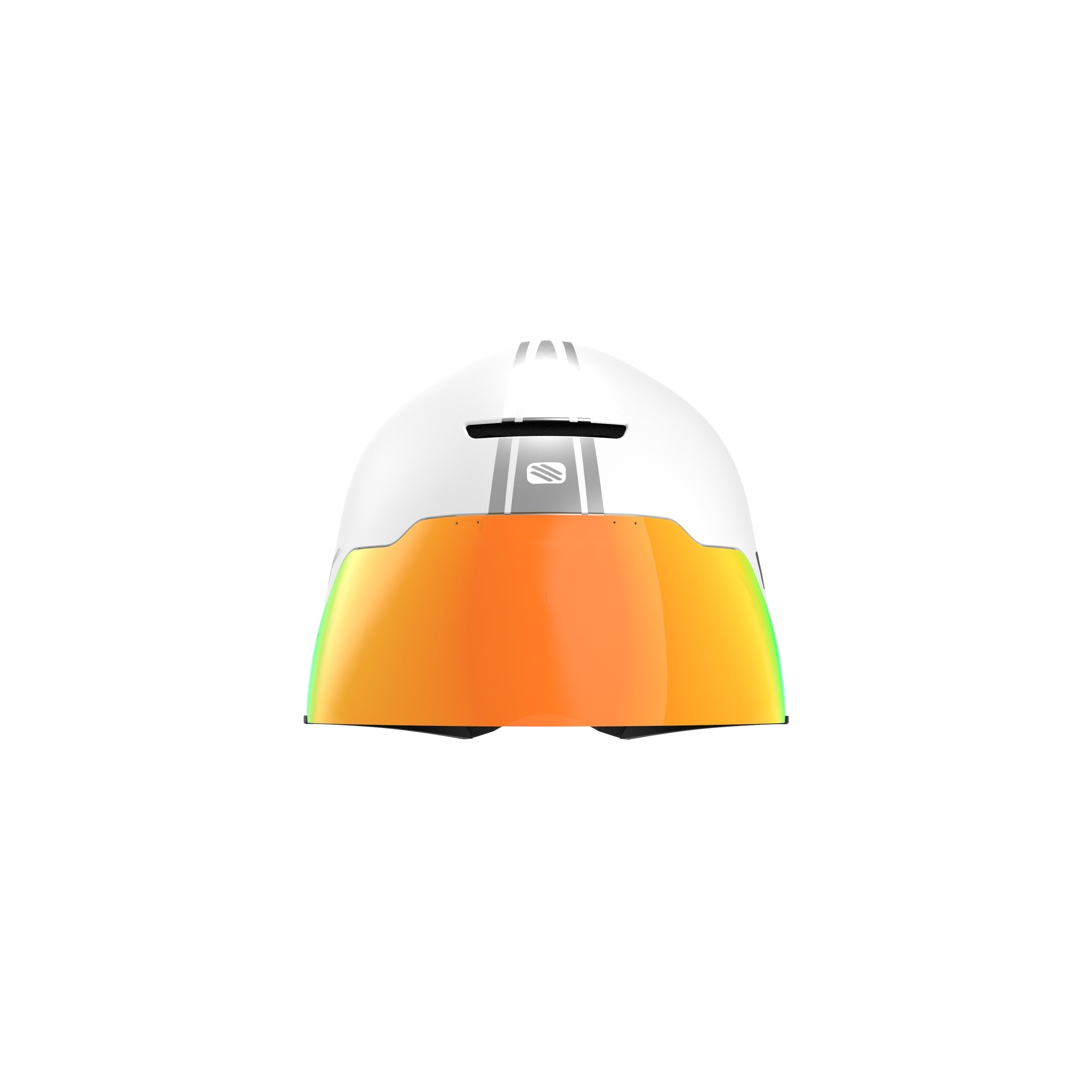 Rudy Project Wingdream White Matte cycling helmet – front view, alternate angle
