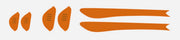 Set Pad&Tips Spinair 56/57 Mandarin