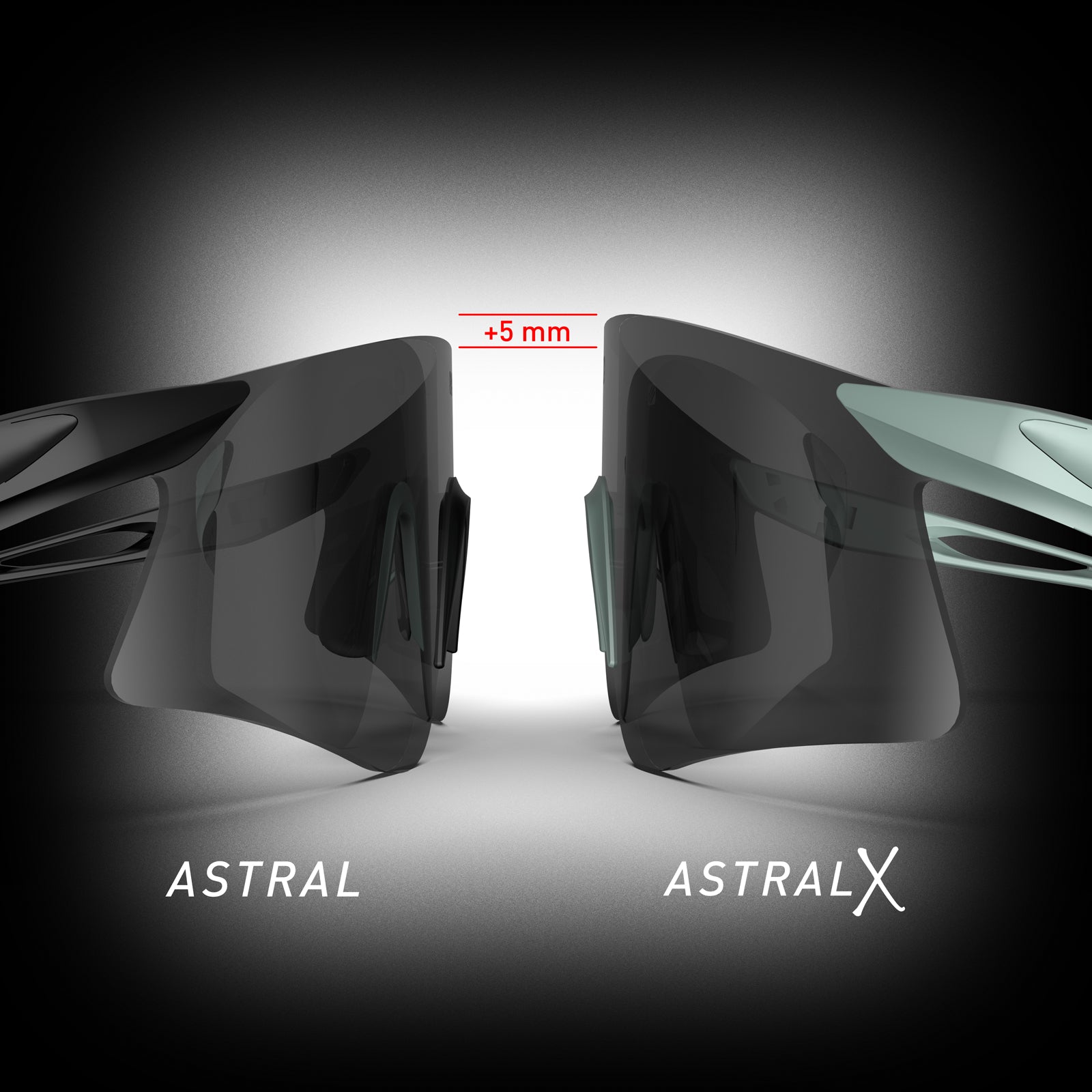 Astral X Black Matte - ML Red | Rudy Project