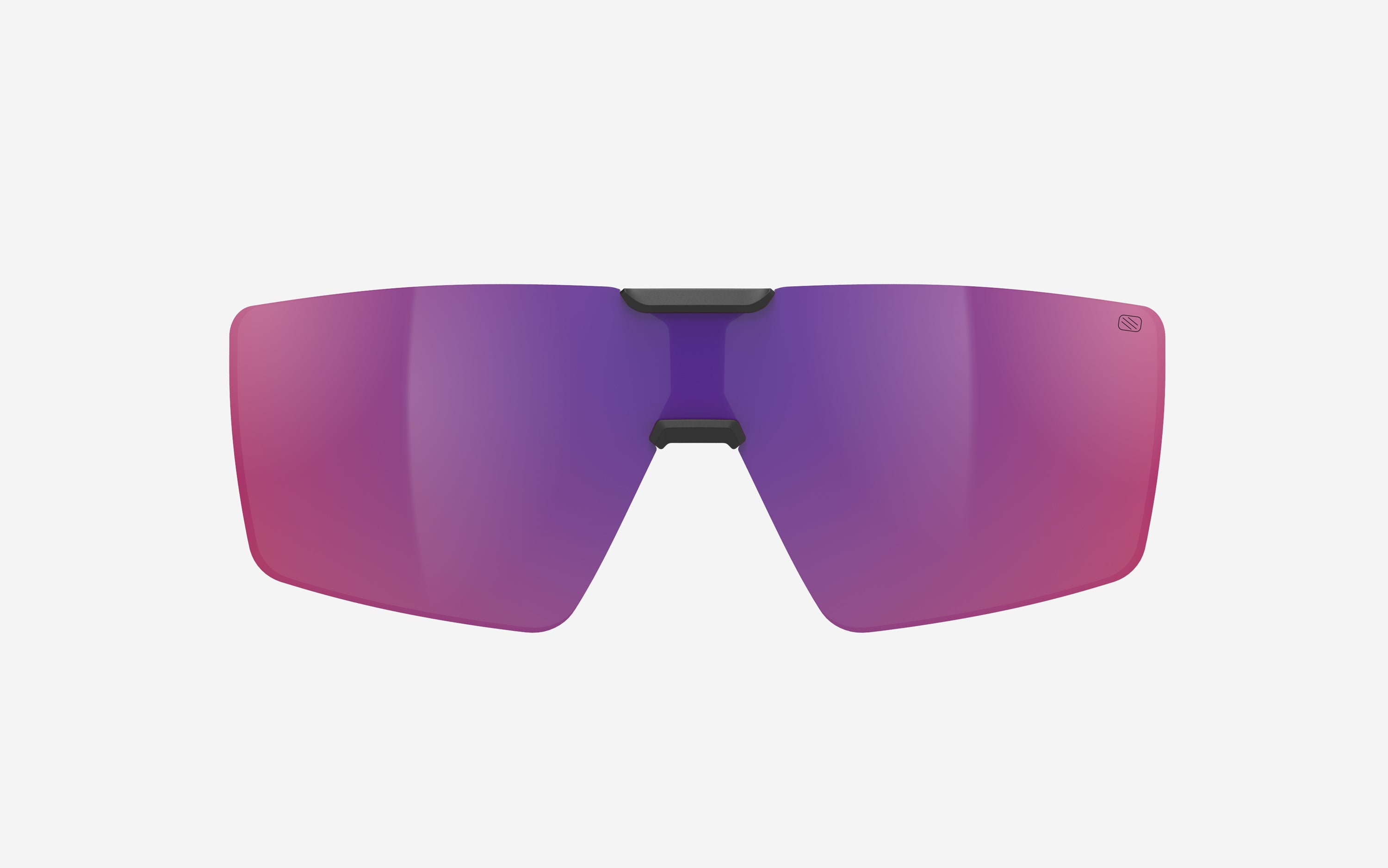 ミュージシャン Rufu Sun Clip No Code Black - Multilaser Red | Rudy Project