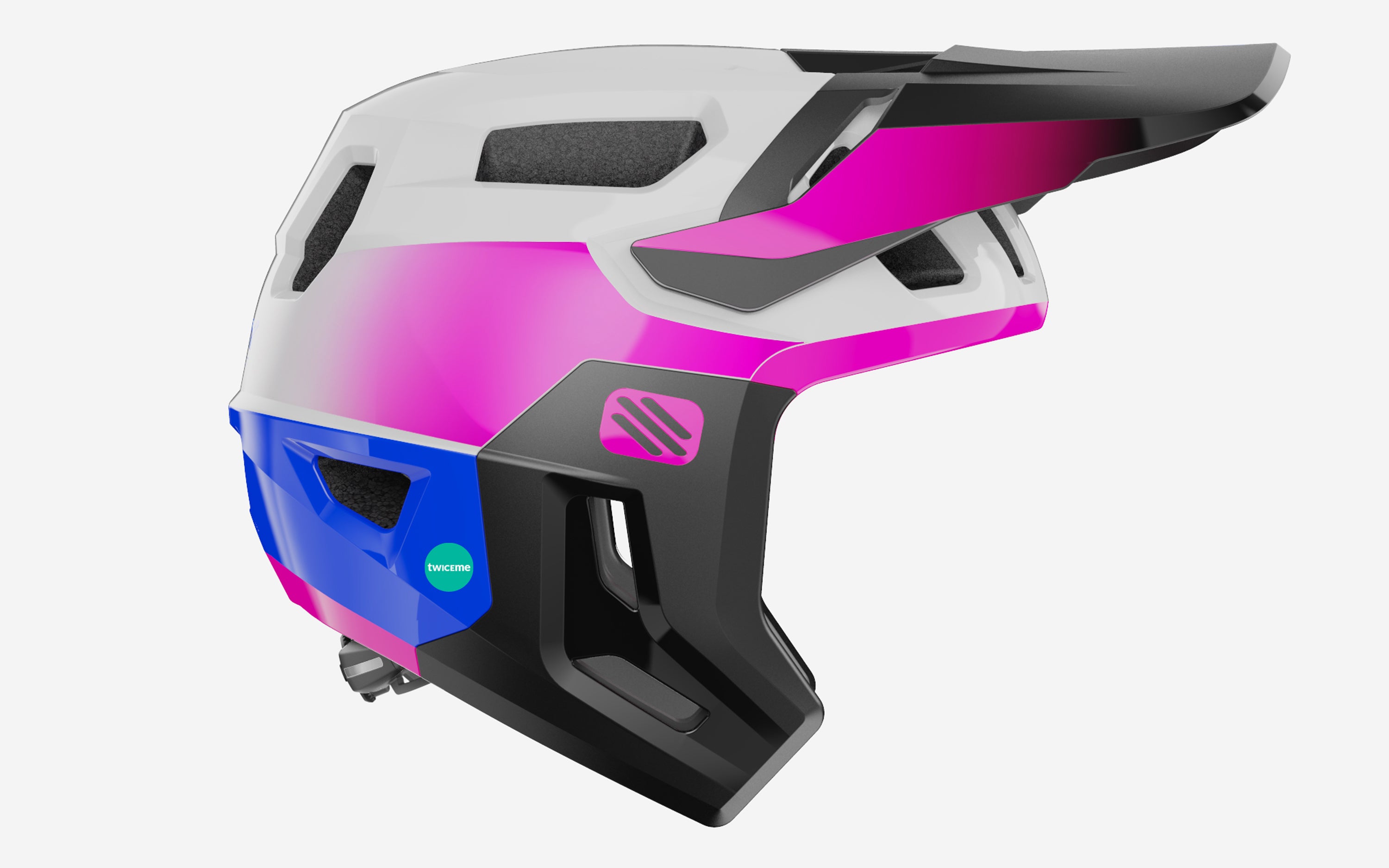 Terraform Pro White/Pink/Cyber Blue Shiny