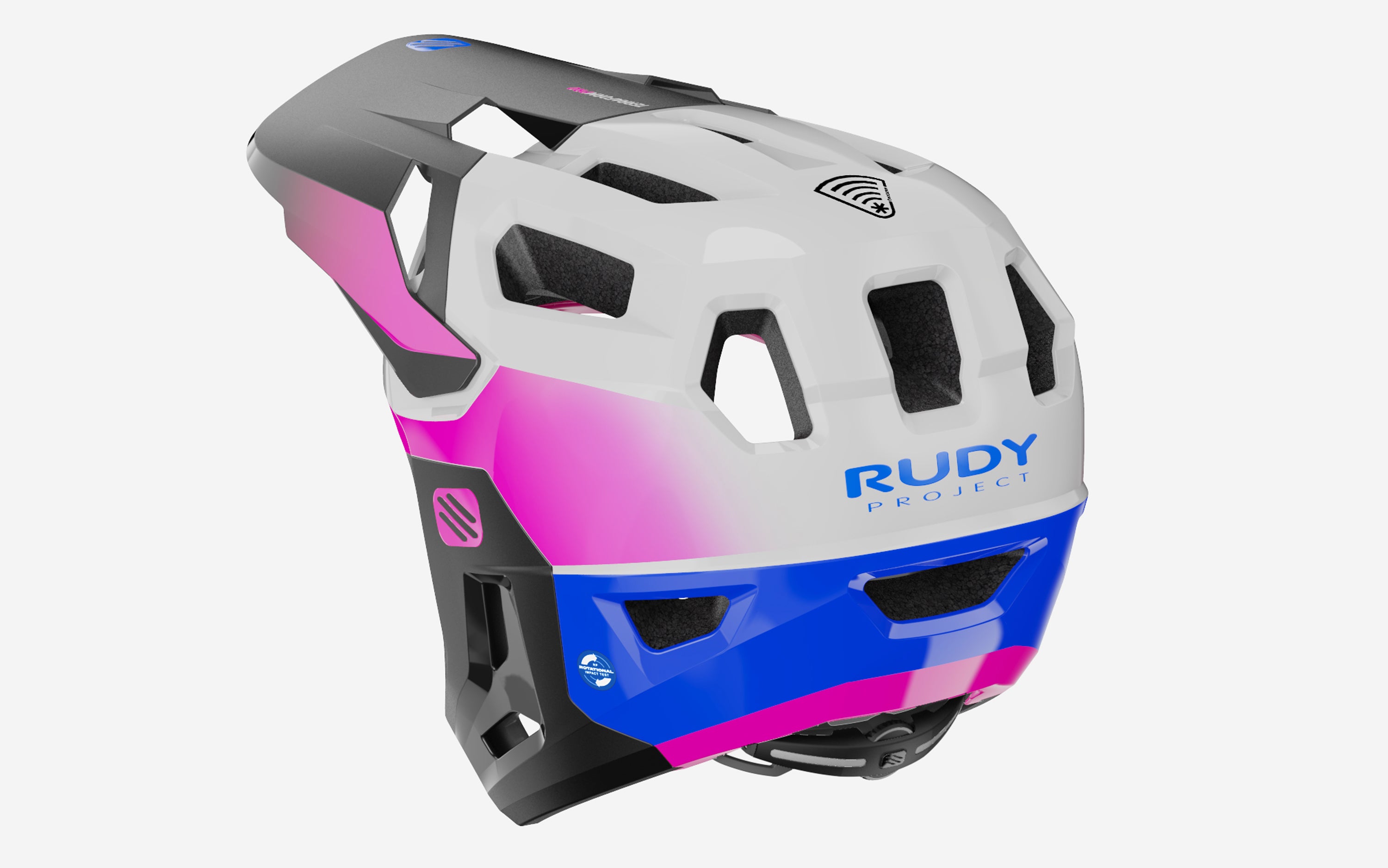 Terraform Pro White/Pink/Cyber Blue Shiny